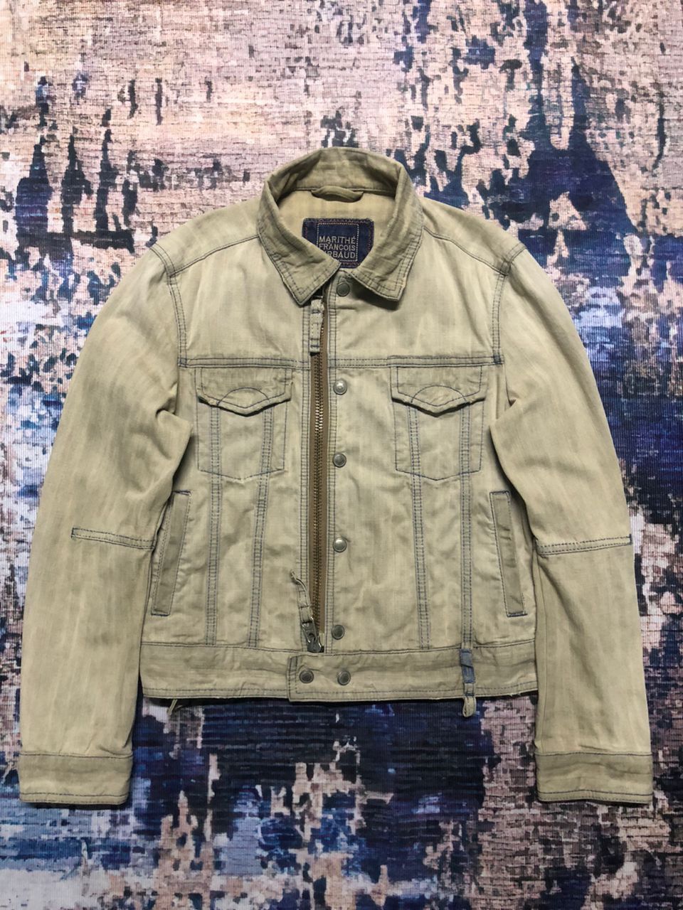 Marithe + Francois Girbaud Vintage Marithe Francois Girboud Denim Trucker Jacket Size US S / EU 44-46 / 1 - 1 Thumbnail