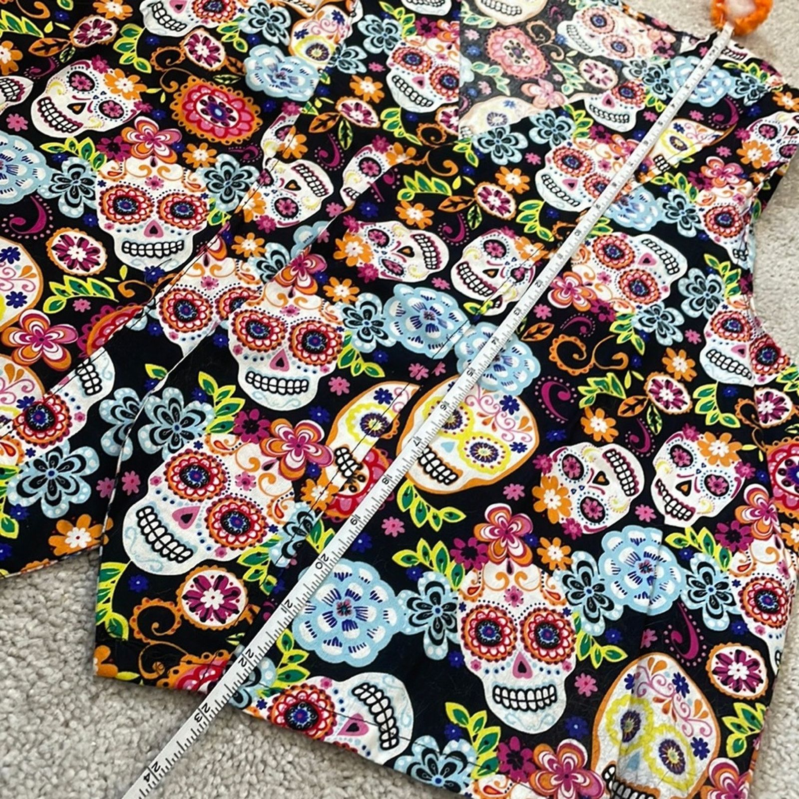 Other NWOT Colorful Skulls Open Vest Size S / US 4 / IT 40 - 7 Thumbnail