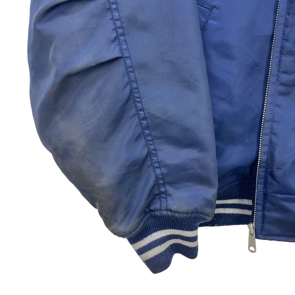 Vintage 💥Vintage Bomber Ma 1 Spellout New York Embroidered Logo Size US L / EU 52-54 / 3 - 10 Thumbnail