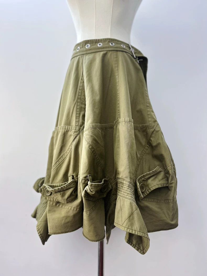 Junya Watanabe Junya Watanabe Military Deconstructed Skirt Size 33" - 1 Thumbnail