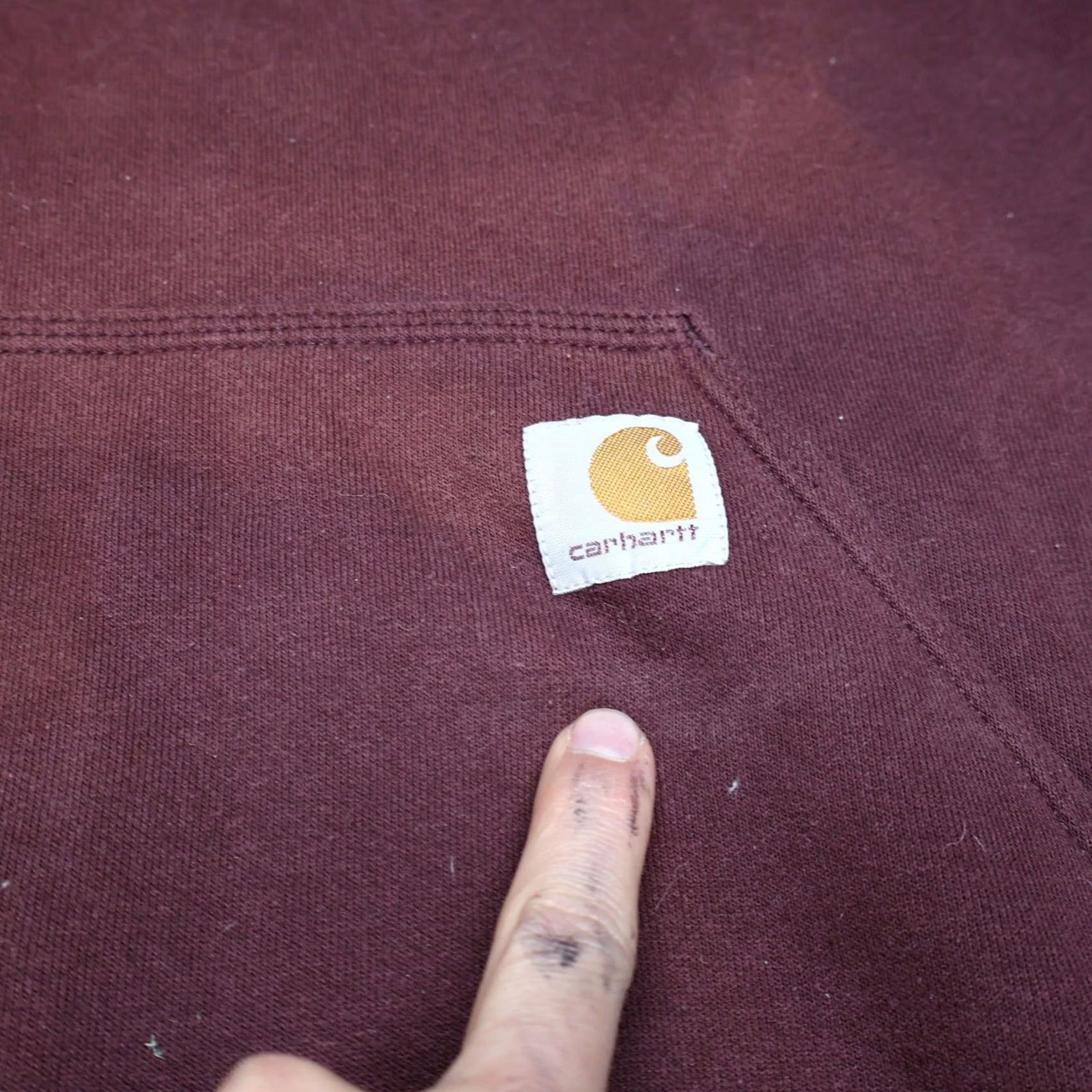 Carhartt Carhartt Hoodie Men Large Red Loose Fit Iconic K288 Pullover Logo Graphic Sleeve Size US L / EU 52-54 / 3 - 4 Thumbnail