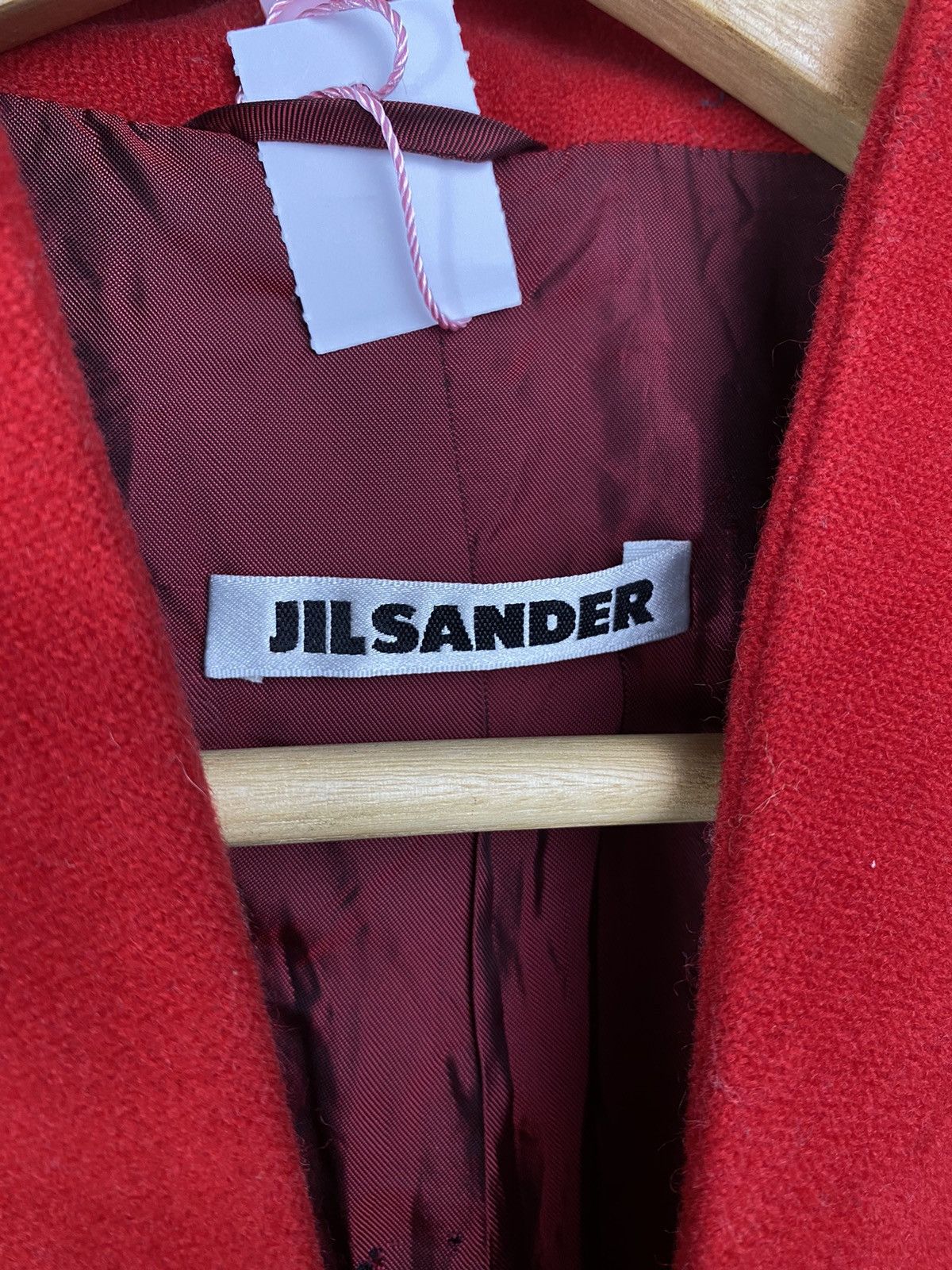 Jil Sander Archive Jil Sander Minimal Zip Jacket Wool Size 36R - 6 Thumbnail
