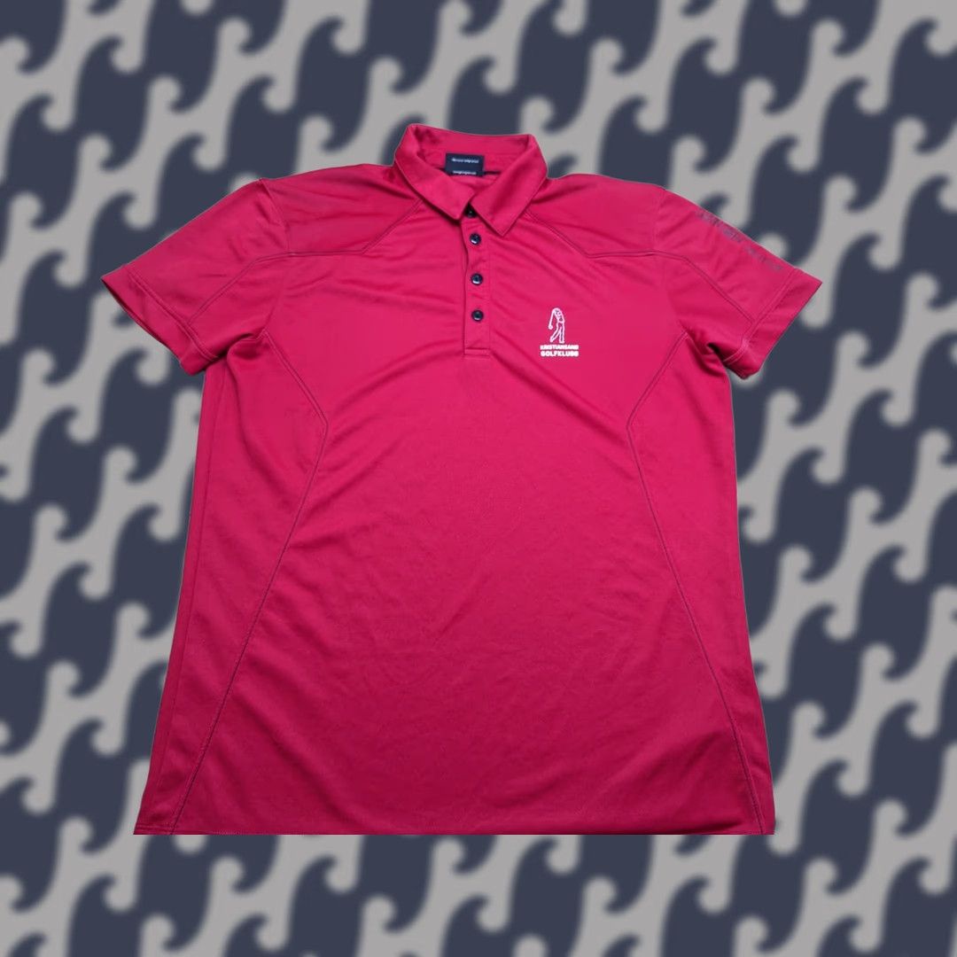 Galvin Green Galvin Green Mens Red Polo Shirt Size M Golf Ventil8 Quick Dry Shirt Mens Red Polo Shirt Size US M / EU 48-50 / 2 - 1 Thumbnail