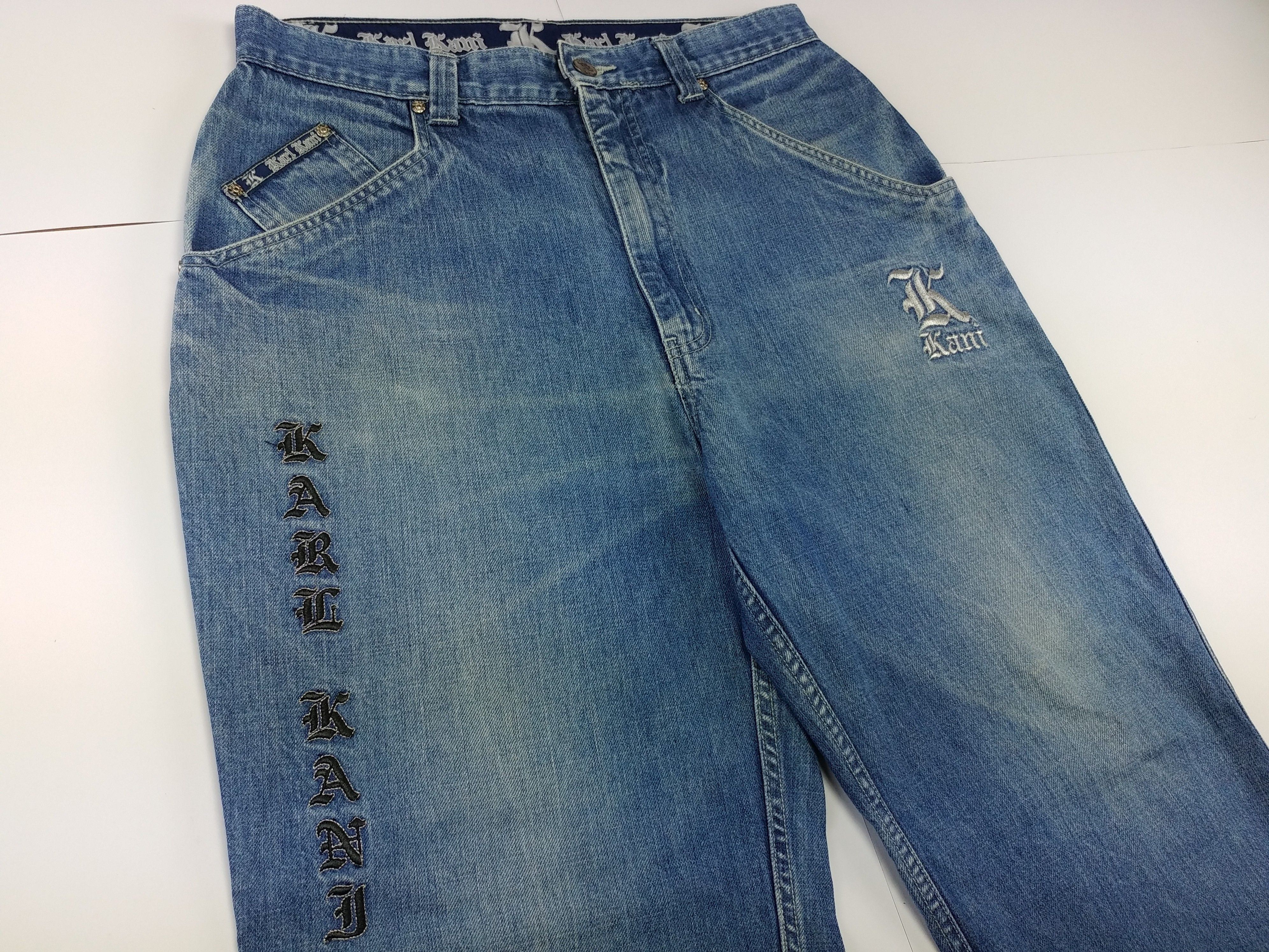 Karl Kani KARL KANI jeans, Compton baggy, vintage Kani, 90s hip hop 32 Size US 32 / EU 48 - 10 Thumbnail