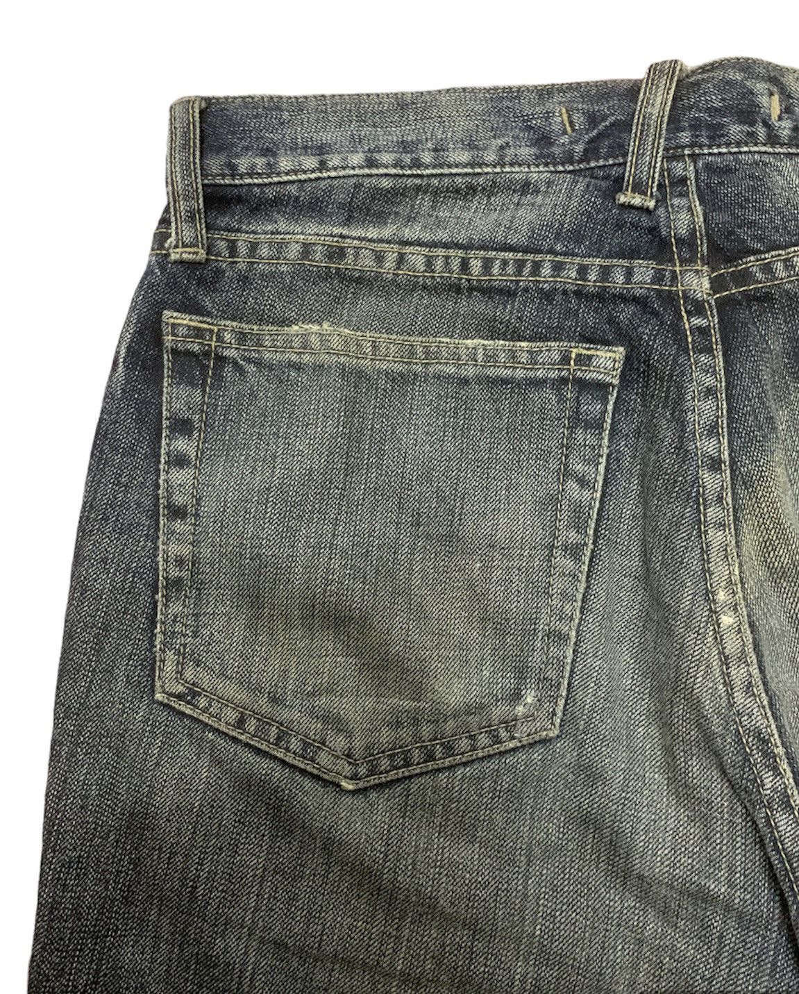 Japanese Brand × PPFM PPFM Distressed Denim Jeans Size US 31 - 6 Thumbnail