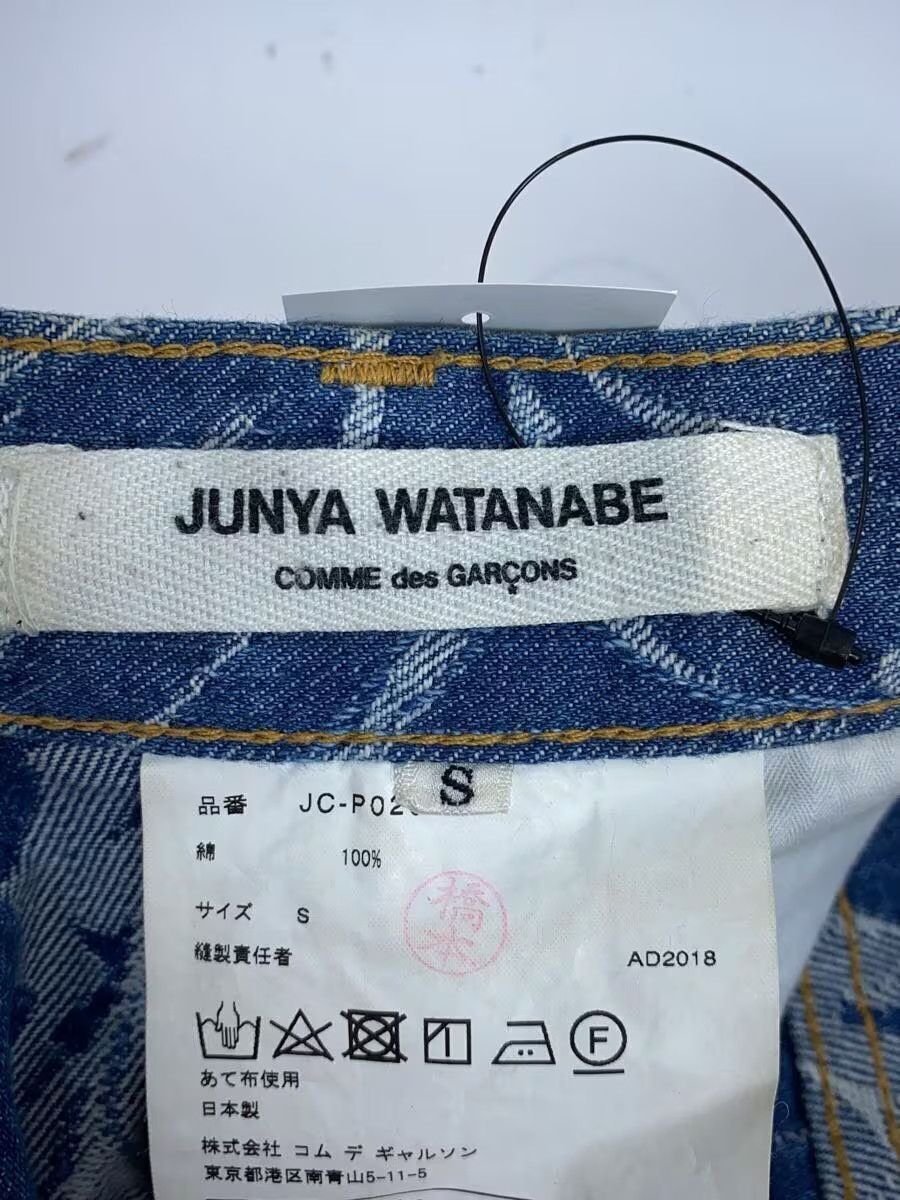 Comme des Garcons × Junya Watanabe Wide Leg Floral Denim Jeans Size 27" / US 4 / IT 40 - 5 Thumbnail