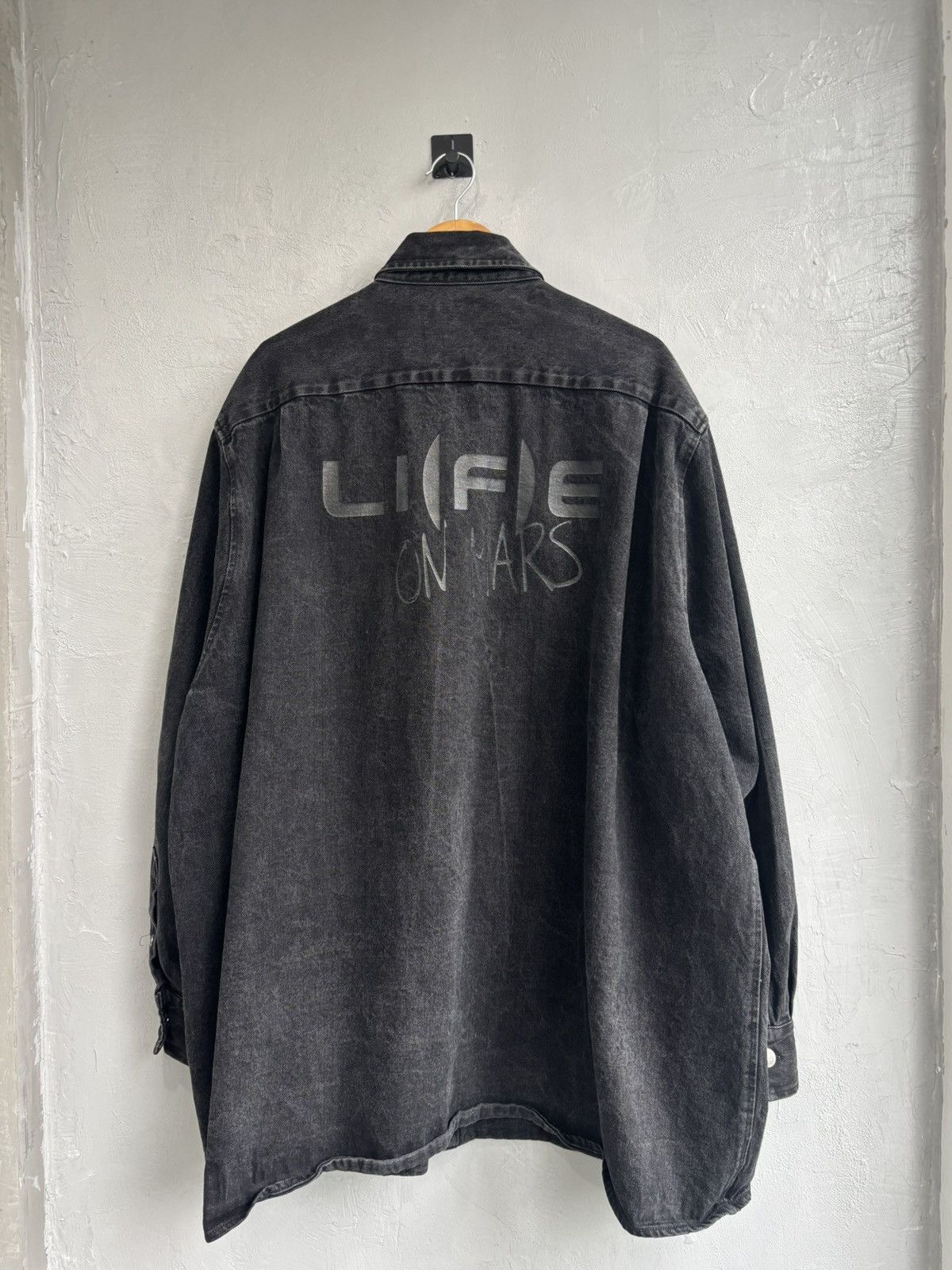 Raf Simons Raf Simons AW20 -21 life on Mars oversized denim jacket Size US M / EU 48-50 / 2 - 8 Thumbnail