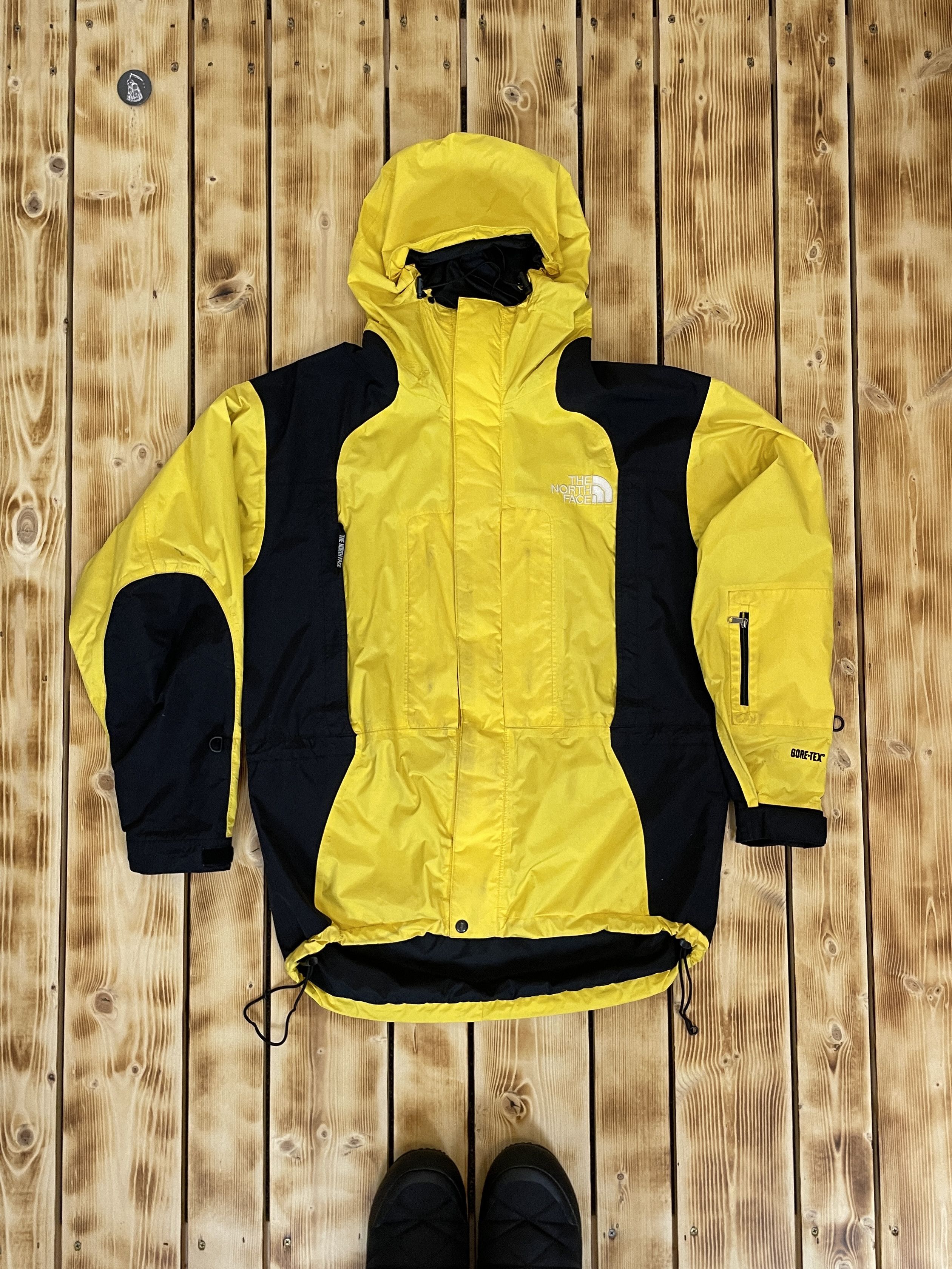 Yellow North Face Gore Tex Jacket | Grailed