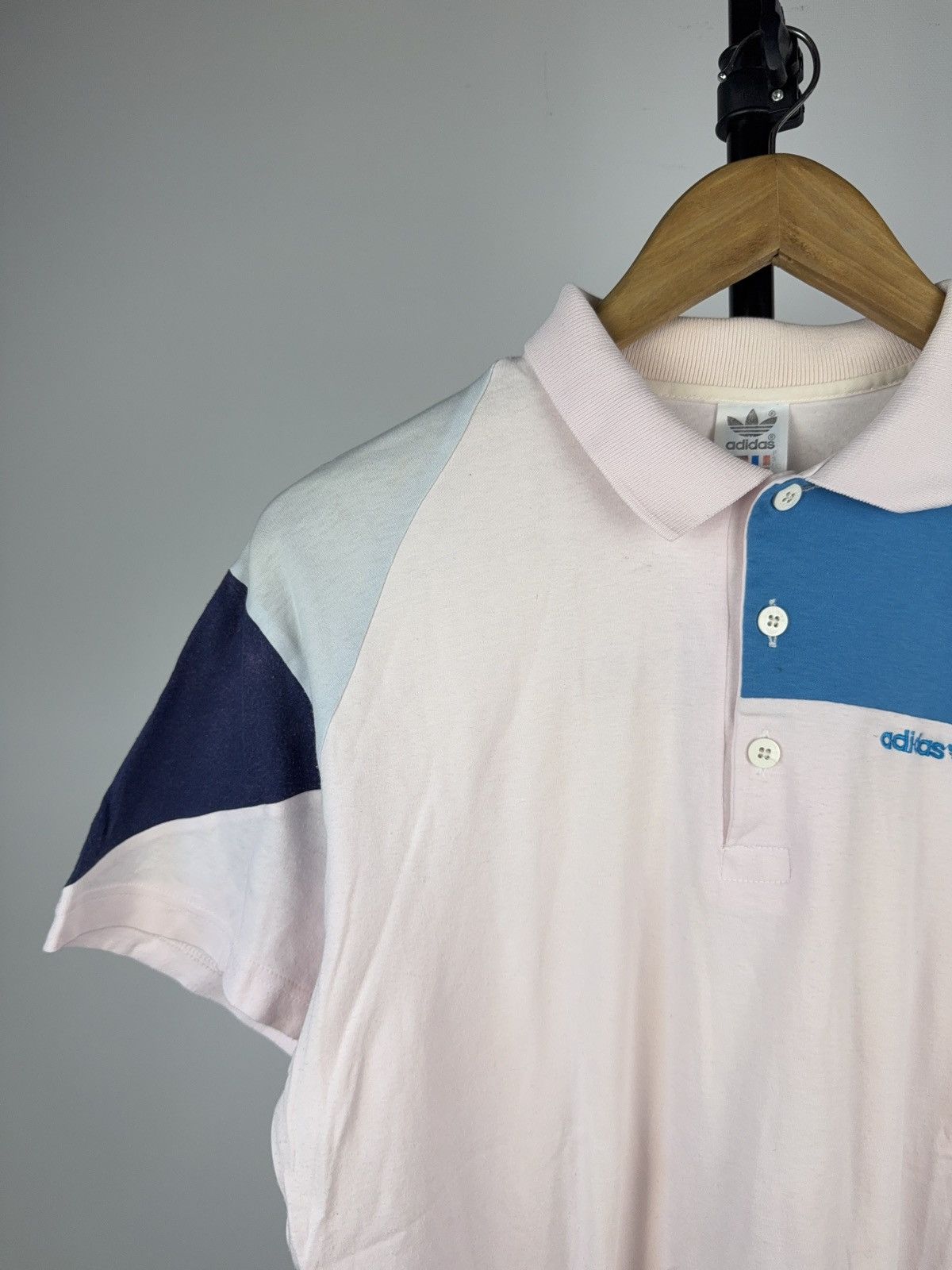 Adidas Archive Rare Vintage Adidas Polo Made in West Germany 80s Size US M / EU 48-50 / 2 - 2 Thumbnail