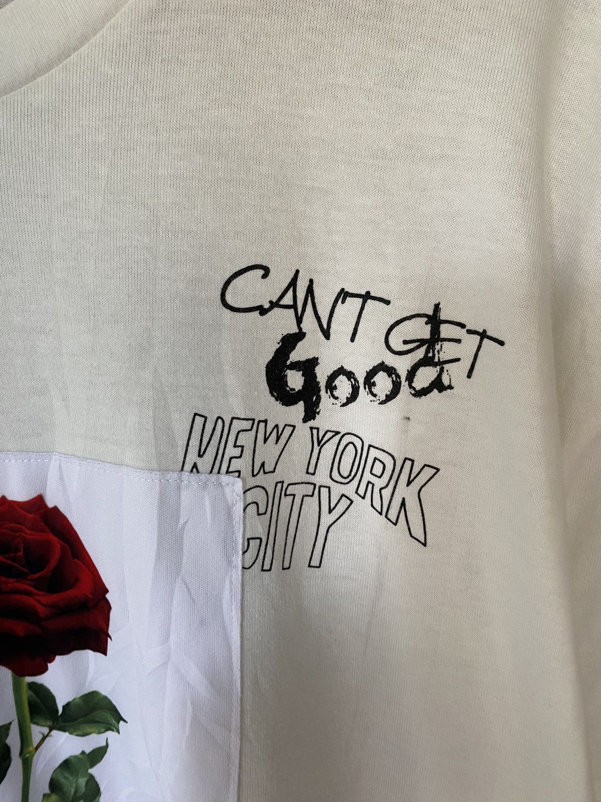 In The Attic × Japanese Brand × Le Grande Bleu (L.G.B.) Iconic Punk and Gothic Black rose poem tee Size US XL / EU 56 / 4 - 5 Thumbnail