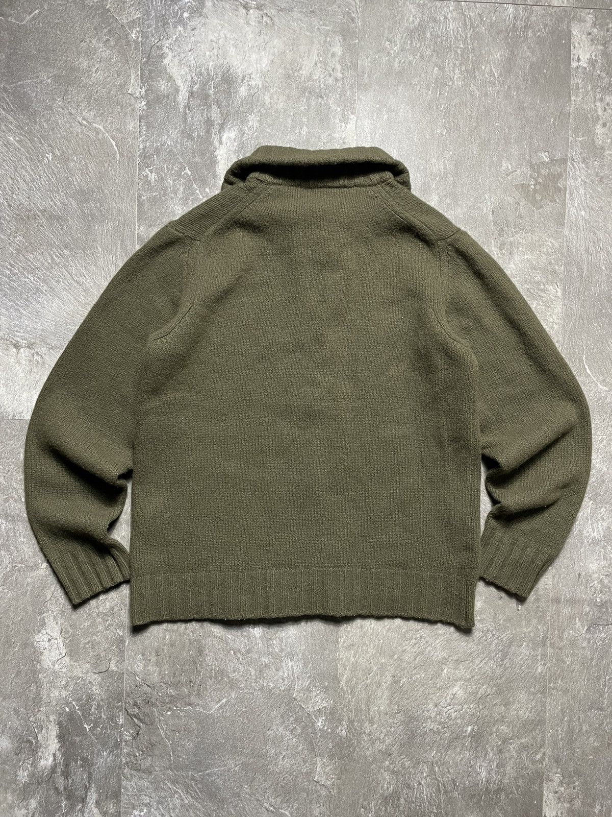 Diesel Vintage Diesel Embroidered Logo Full Zip Wool Knit Sweater Size US S / EU 44-46 / 1 - 4 Thumbnail