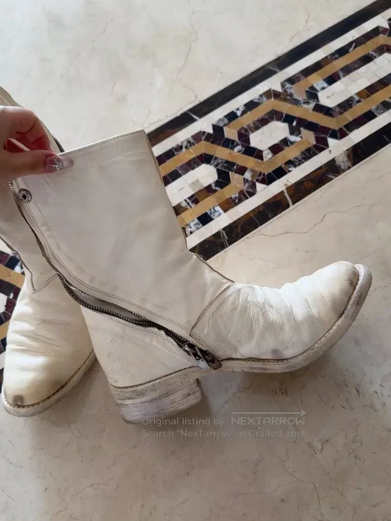 Carol Christian Poell Carol Christian Poell Boots are dark and white Size US 7 / IT 37 - 3 Thumbnail