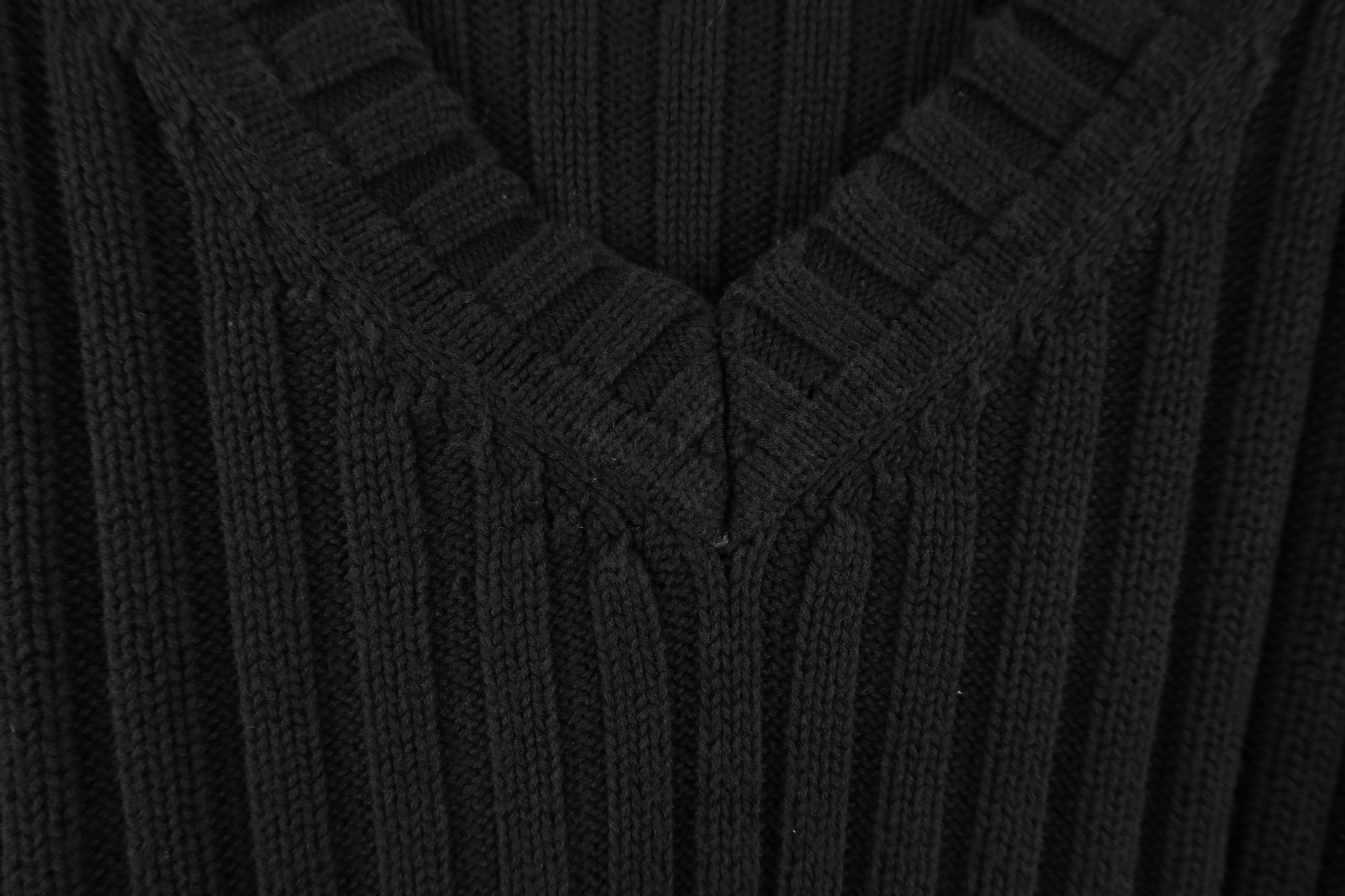 Vintage Vintage 90s Streetewear Heavyweight Ribbed Knit Sweater Size US XL / EU 56 / 4 - 6 Thumbnail