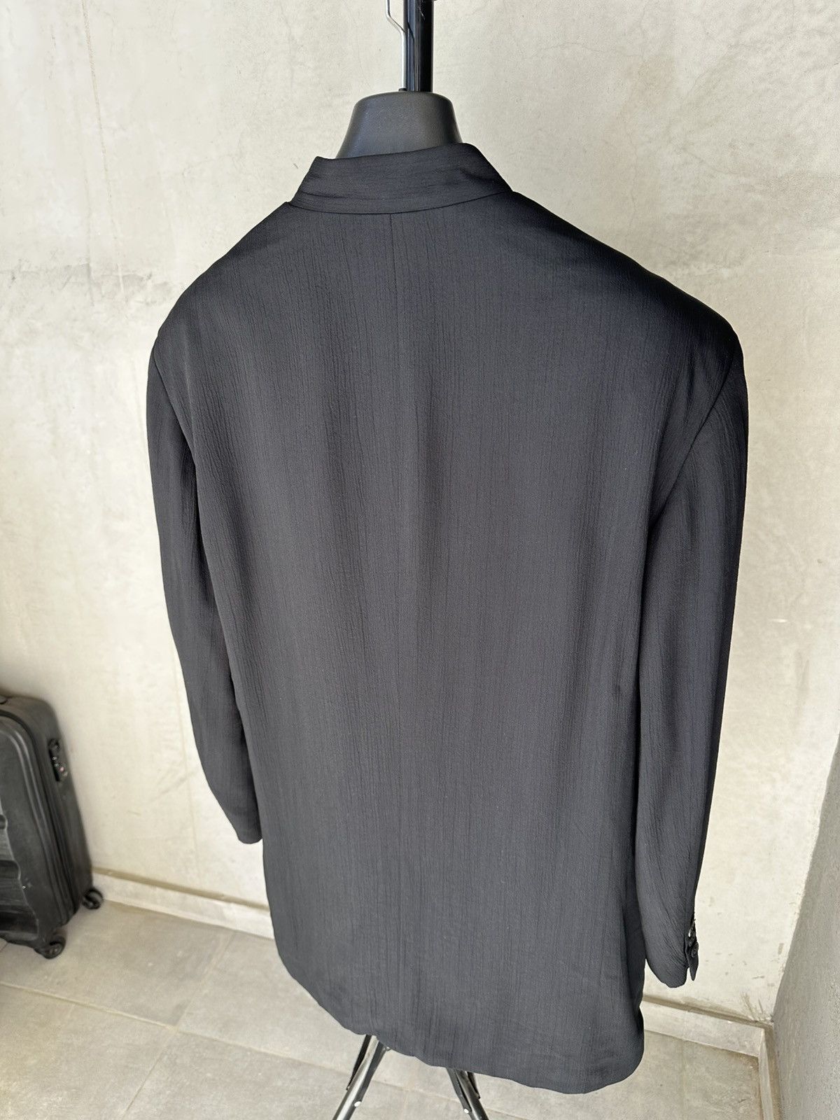 Issey Miyake ISSEY MIYAKE MEN Mao Collar Jacket Blazer Outerwear Size US XL / EU 56 / 4 - 5 Thumbnail