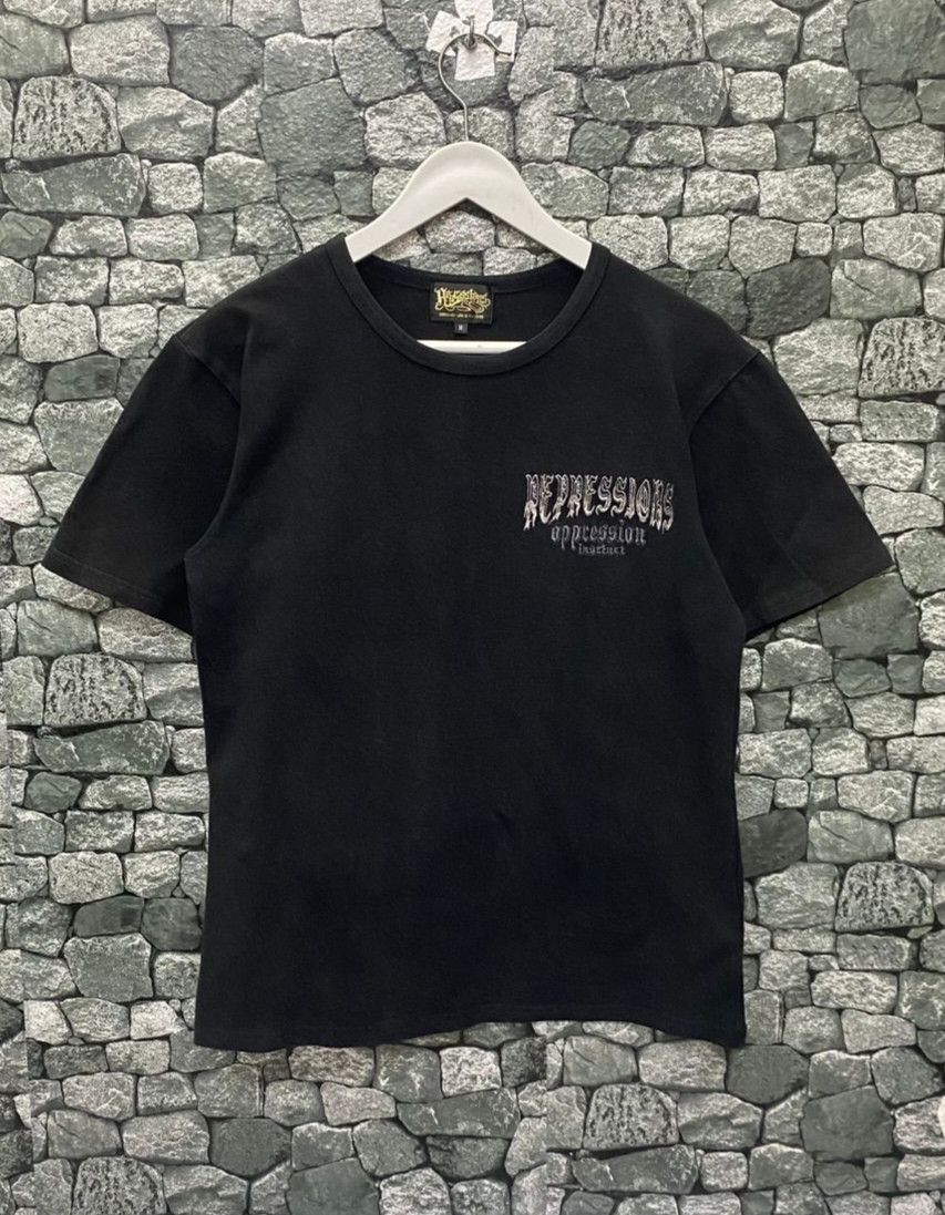 Japanese Brand Vintage Repression Oppression Instinct Japanese Brand Tshirt Size US M / EU 48-50 / 2 - 2 Thumbnail