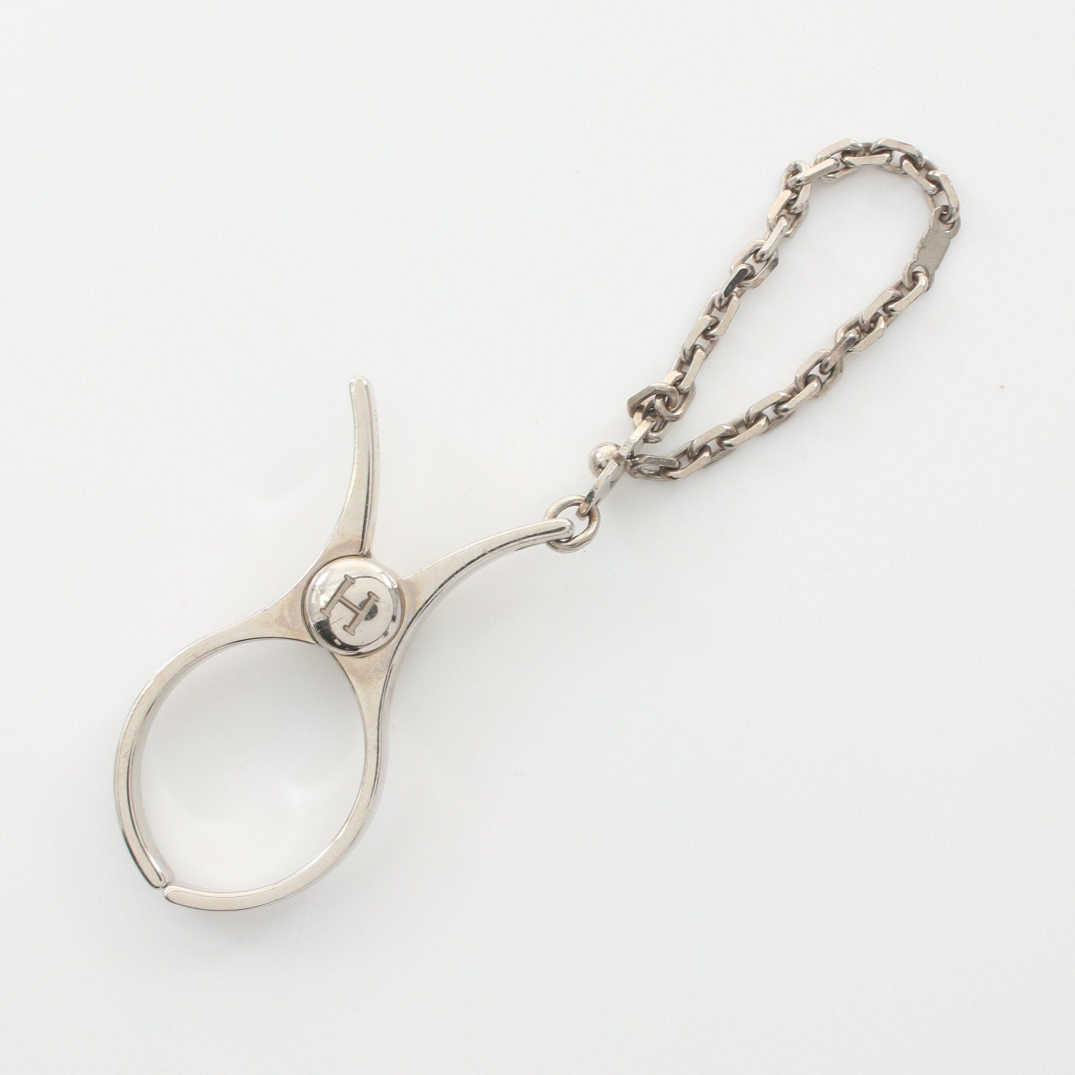 Hermes Hermes Fille Glove Holder Silver Size ONE SIZE - 1 Thumbnail