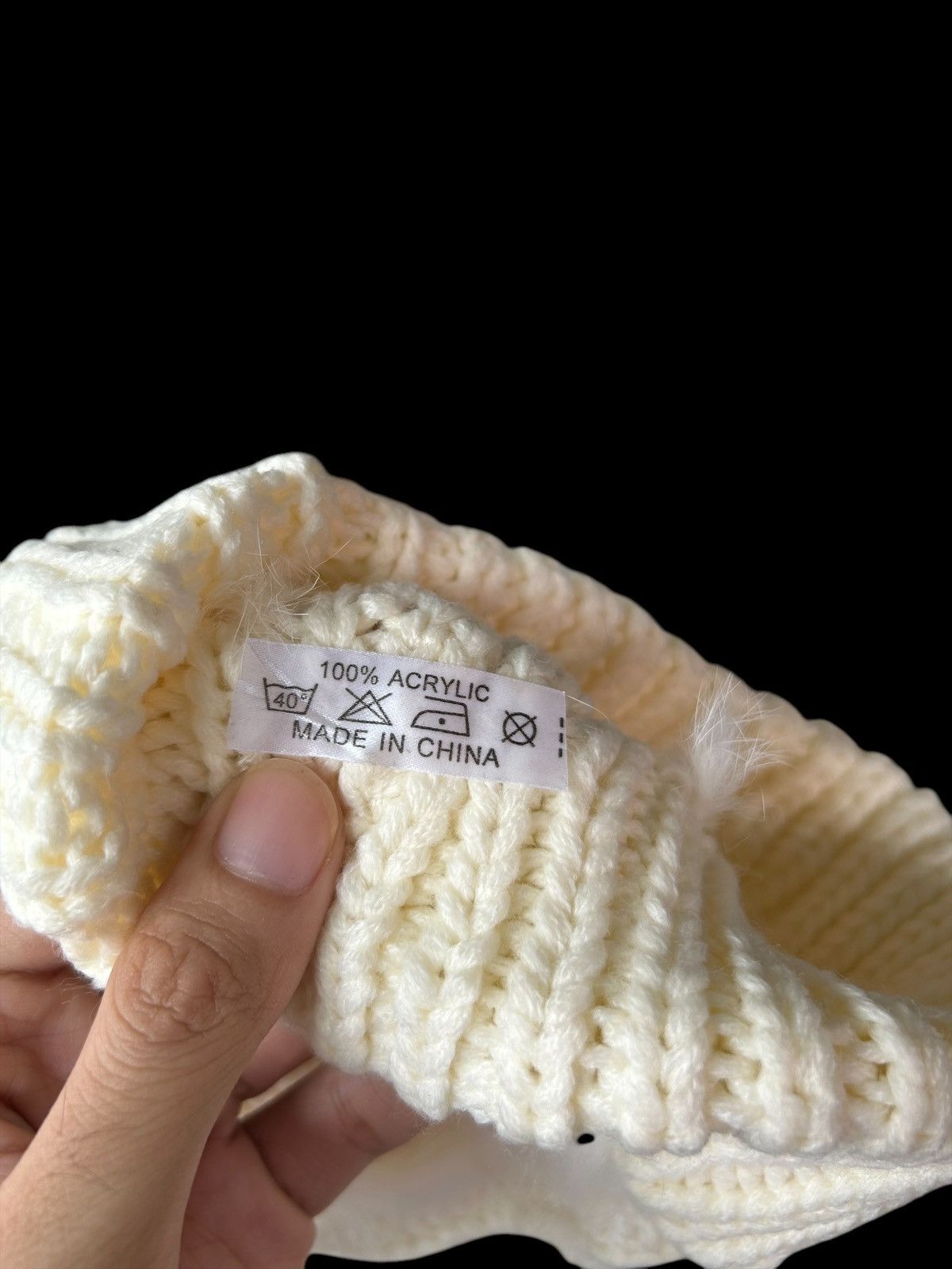 Japanese Brand × Kapital × Vintage Japanese Punk Bondage Style Knitt Fur Beanie Hats Size ONE SIZE - 5 Thumbnail