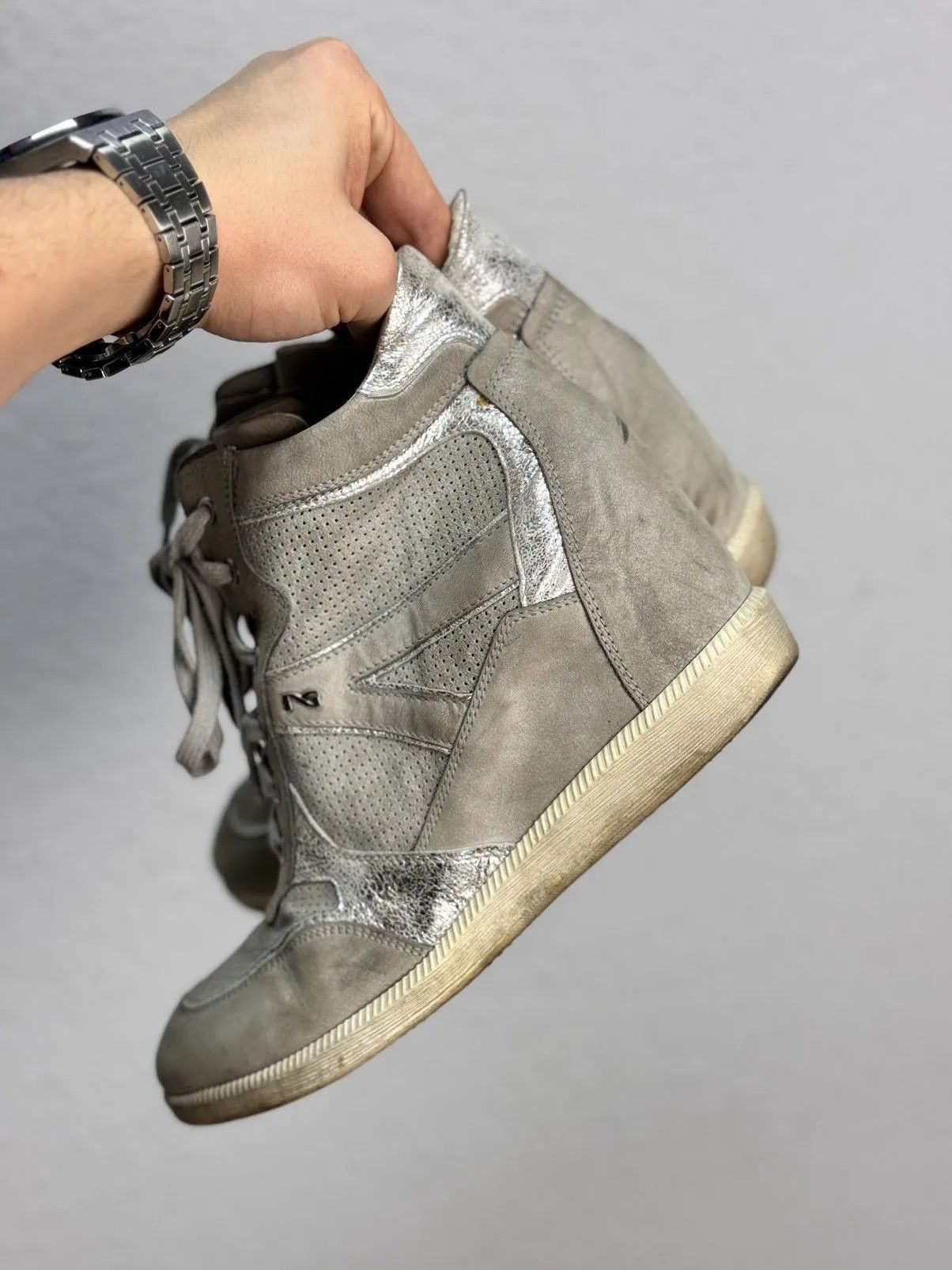 Isabel Marant Vintage Style Isabel Marant Bekett classic wedge beige shoes Size US 9 / IT 39 - 6 Thumbnail