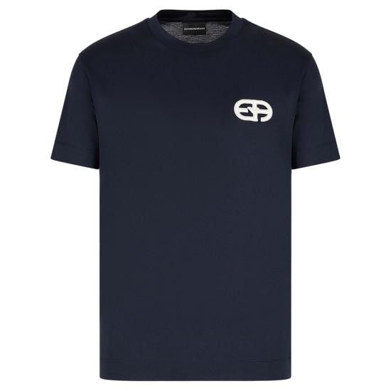 Emporio Armani EMPORIO ARMANI Men T-Shirts 1JUVZ 8N1TF5 0920 BLUE Size US XL / EU 56 / 4 - 1 Thumbnail