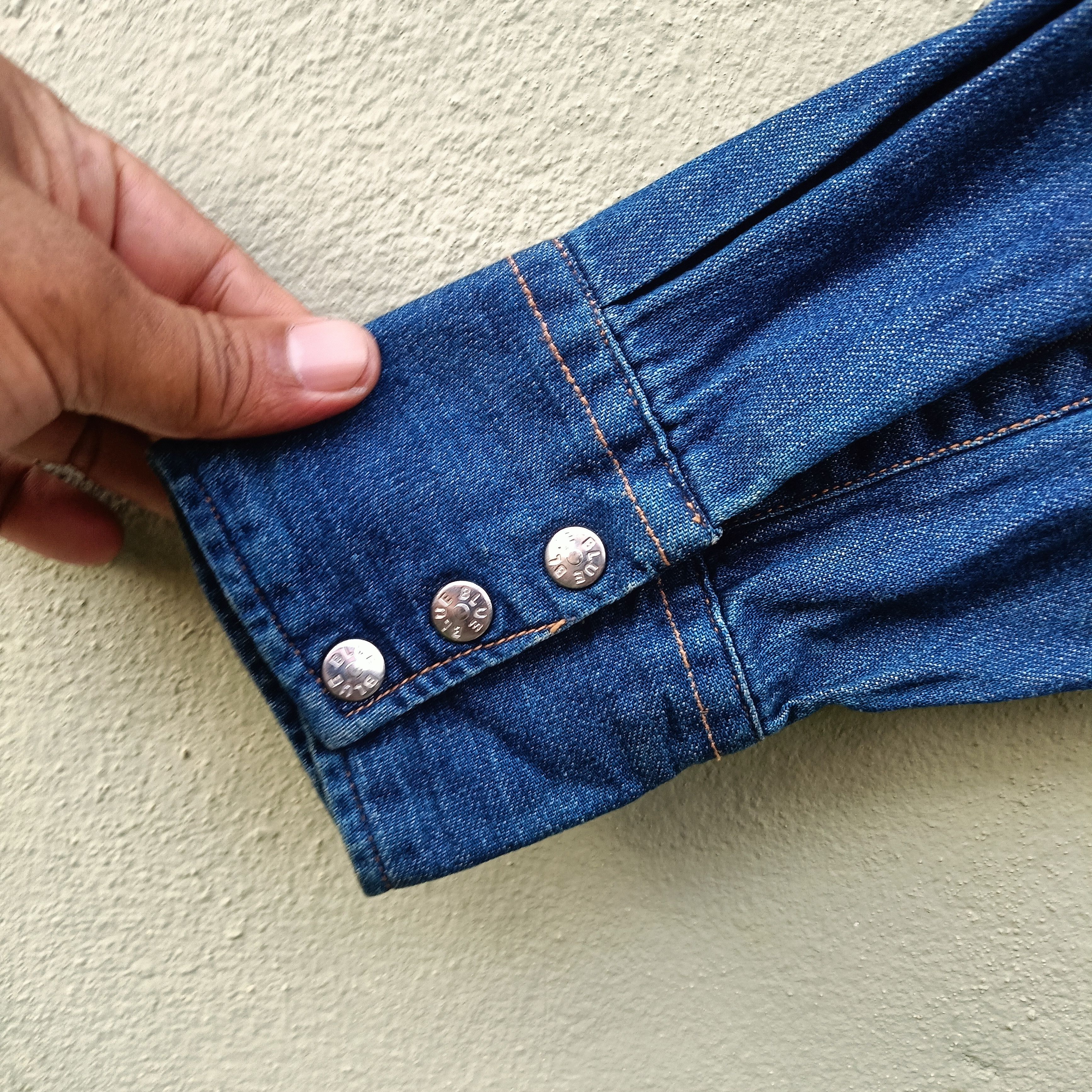 Blue Blue Japan × Japanese Brand Blue Blue Shirt Button up Size US M / EU 48-50 / 2 - 8 Thumbnail