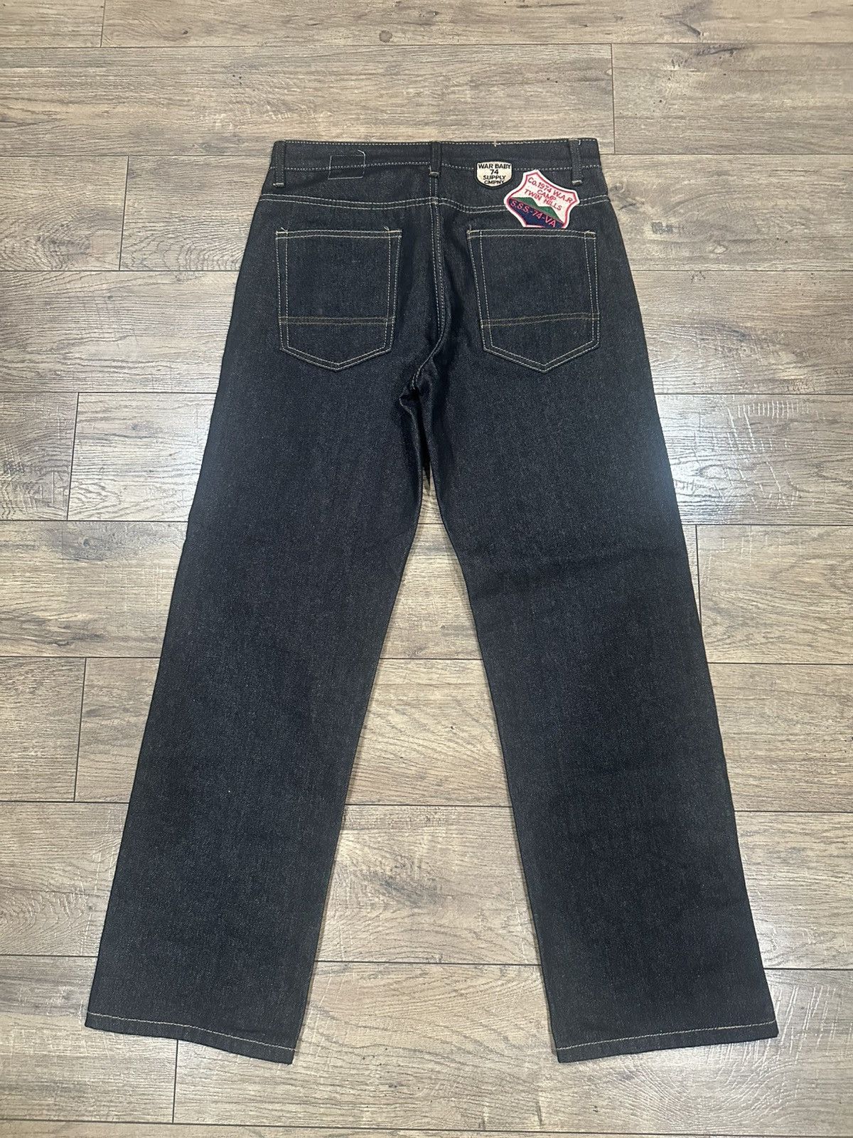 74 Is War 74 IS WAR DENIM SUPPLY DENIM JEANS Size US 32 / EU 48 - 4 Thumbnail