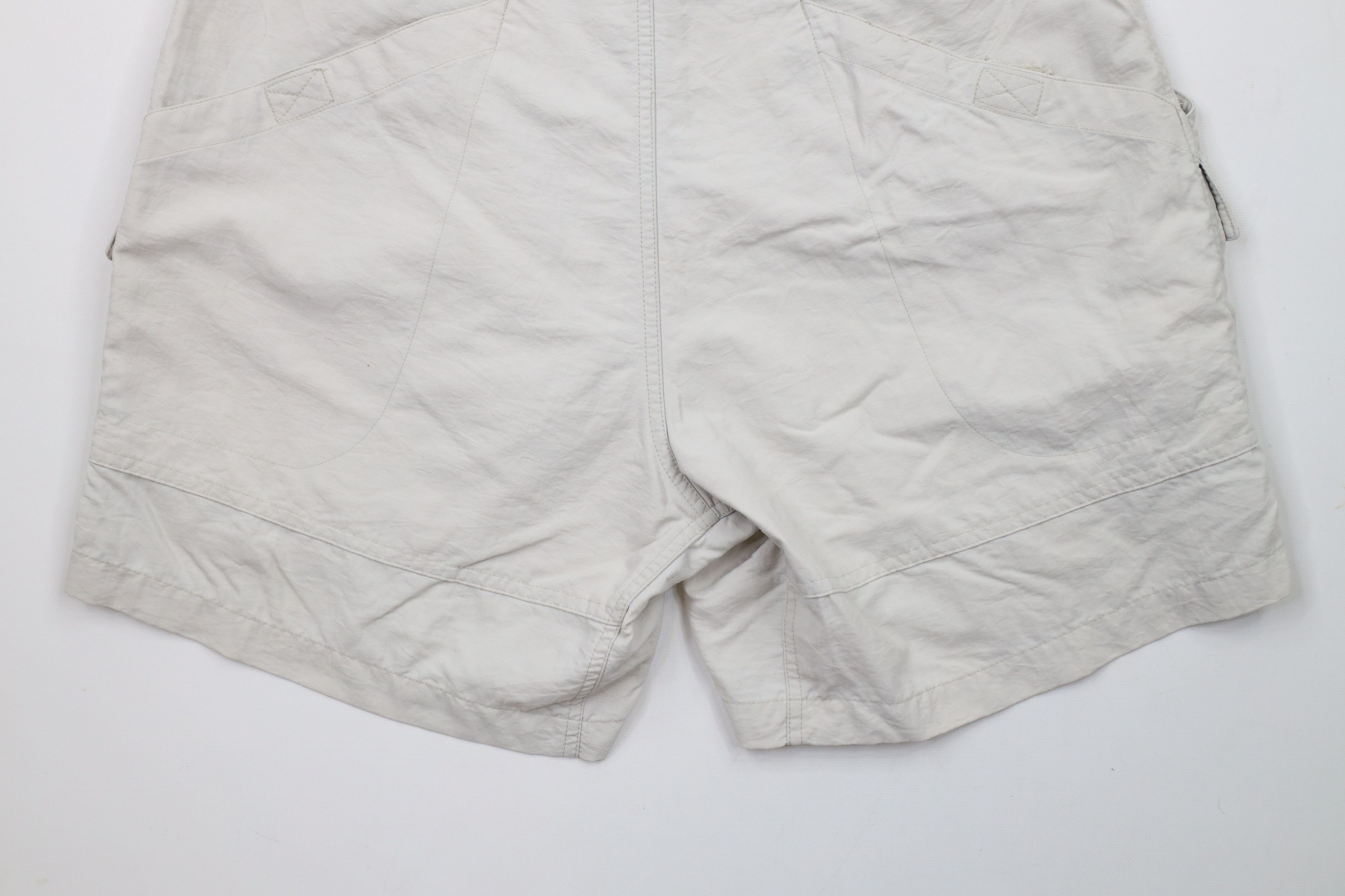 Columbia × Vintage Vintage 90s Columbia Above Knee Cargo Shorts Baggies Beige Size US 34 / EU 50 - 11 Thumbnail