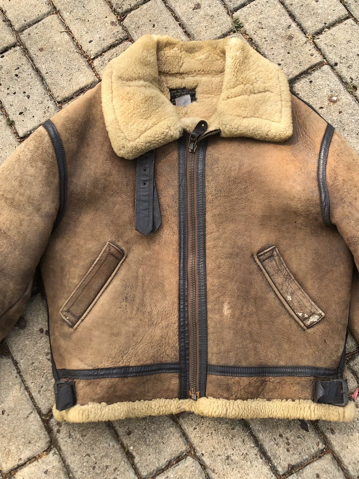Avirex × Vintage Vintage B3 shearling sheepskin leather jacket avirex usa Size US M / EU 48-50 / 2 - 3 Thumbnail