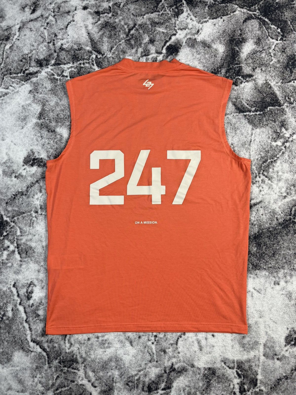 Represent Clo. Represent 247 Orange Sleeveless Tee Made in Portugal Size US S / EU 44-46 / 1 - 1 Thumbnail