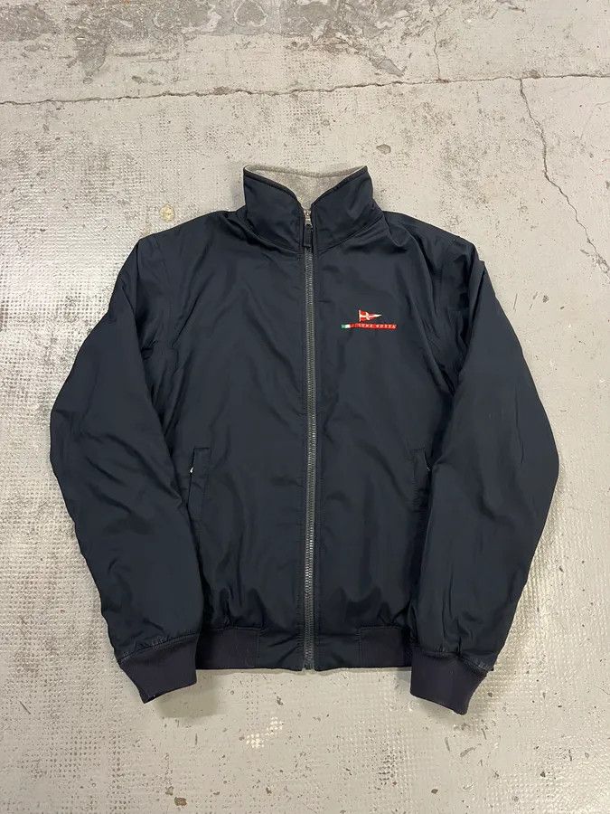 Prada 2000s Luna Rossa Fleece Lining Navy Jacket Size US M / EU 48-50 / 2 - 1 Thumbnail
