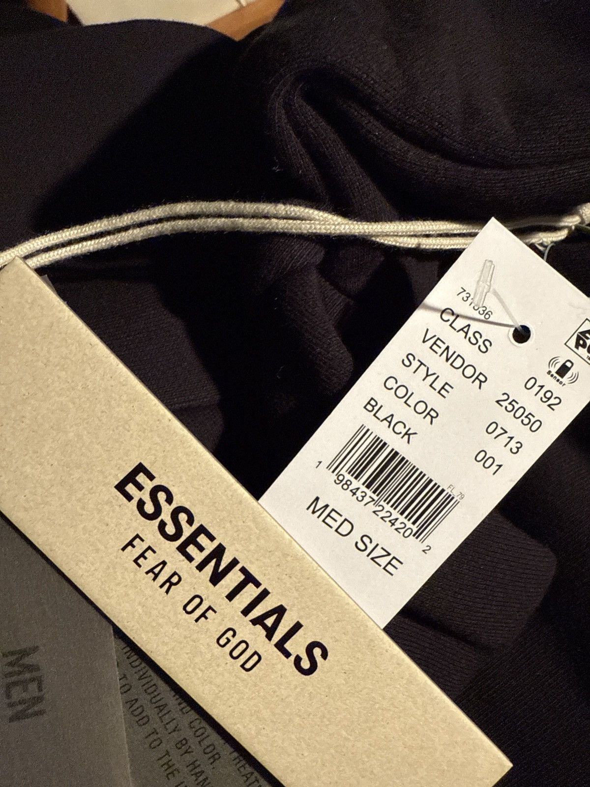 Fear of God Fear of God Essentials Black Fleece Hoodie II NEW! Medium Size US M / EU 48-50 / 2 - 15 Thumbnail