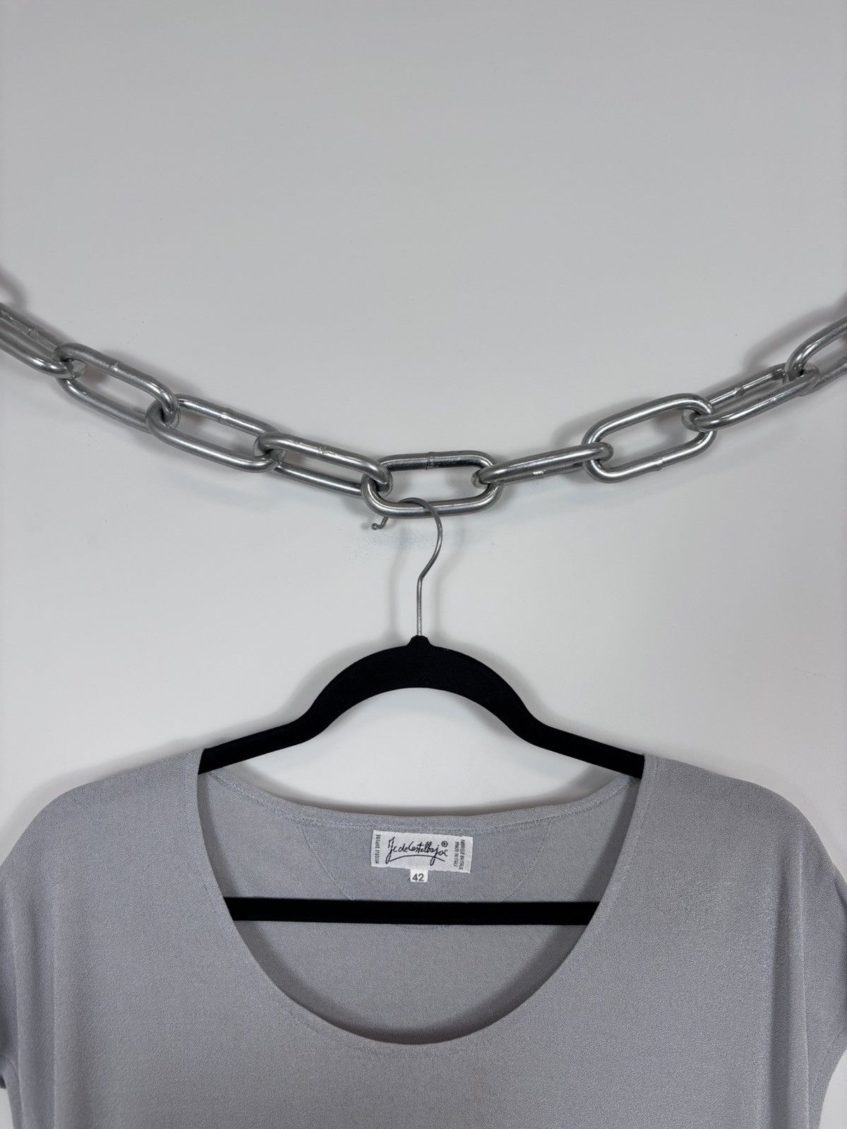 Jean Charles De Castelbajac Vintage Jean Charles De Castelbajac Women’s Grey T-Shirt Tee Size M / US 6-8 / IT 42-44 - 3 Thumbnail