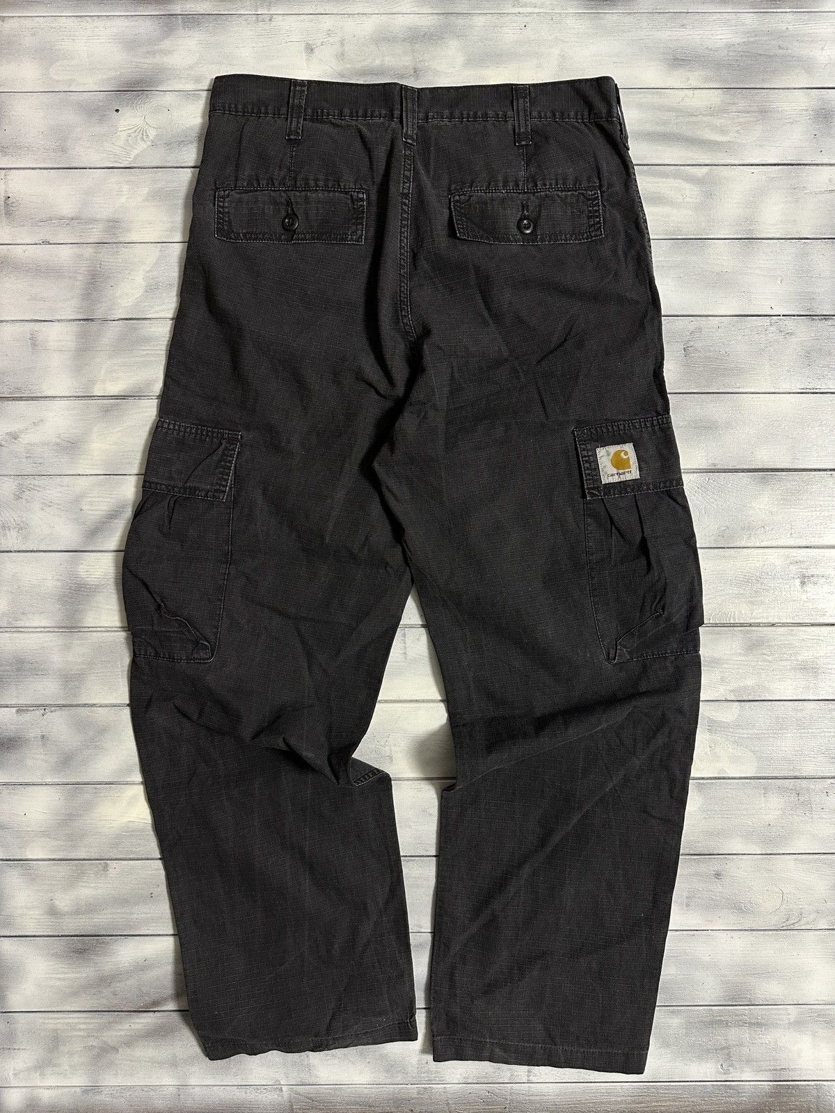 Carhartt Rare Vintage Joggers Pants Carhartt WIP Multi-pocket Y2K Size US 33 - 1 Thumbnail