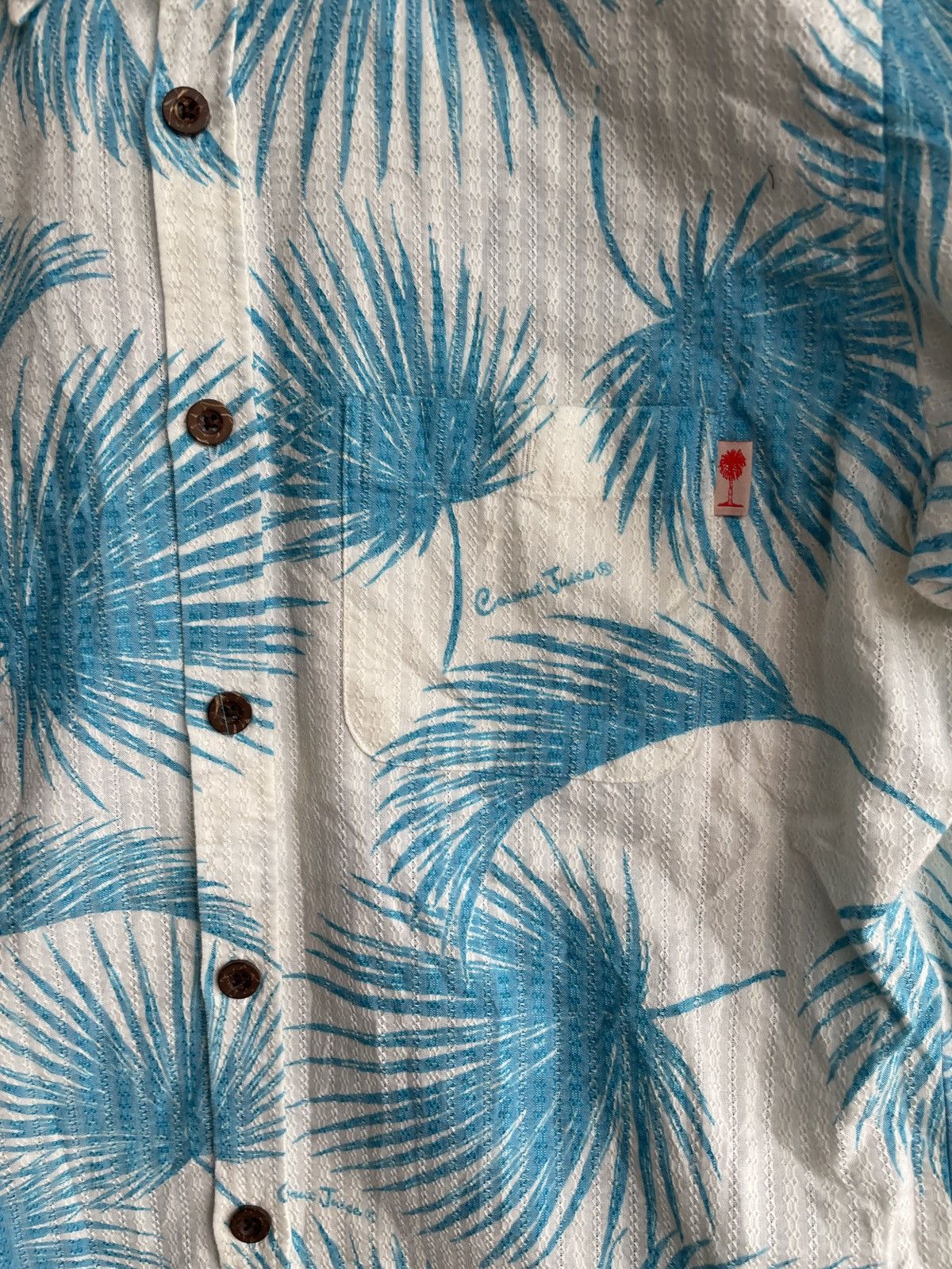 Japanese Brand × Vintage Vintage Coconut Juice Okinawa Island Hawaiian barkcloth M Size US M / EU 48-50 / 2 - 6 Thumbnail