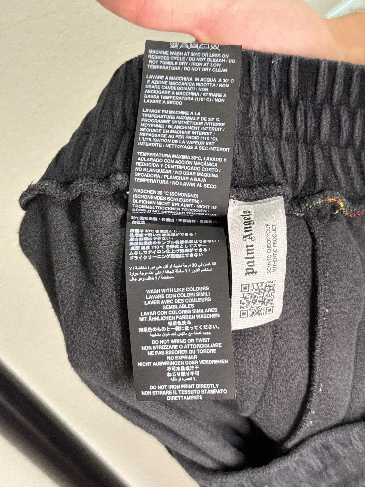 Palm Angels Palm Angels Rainbow Chenille Track Pants Size US 34 / EU 50 - 13 Thumbnail