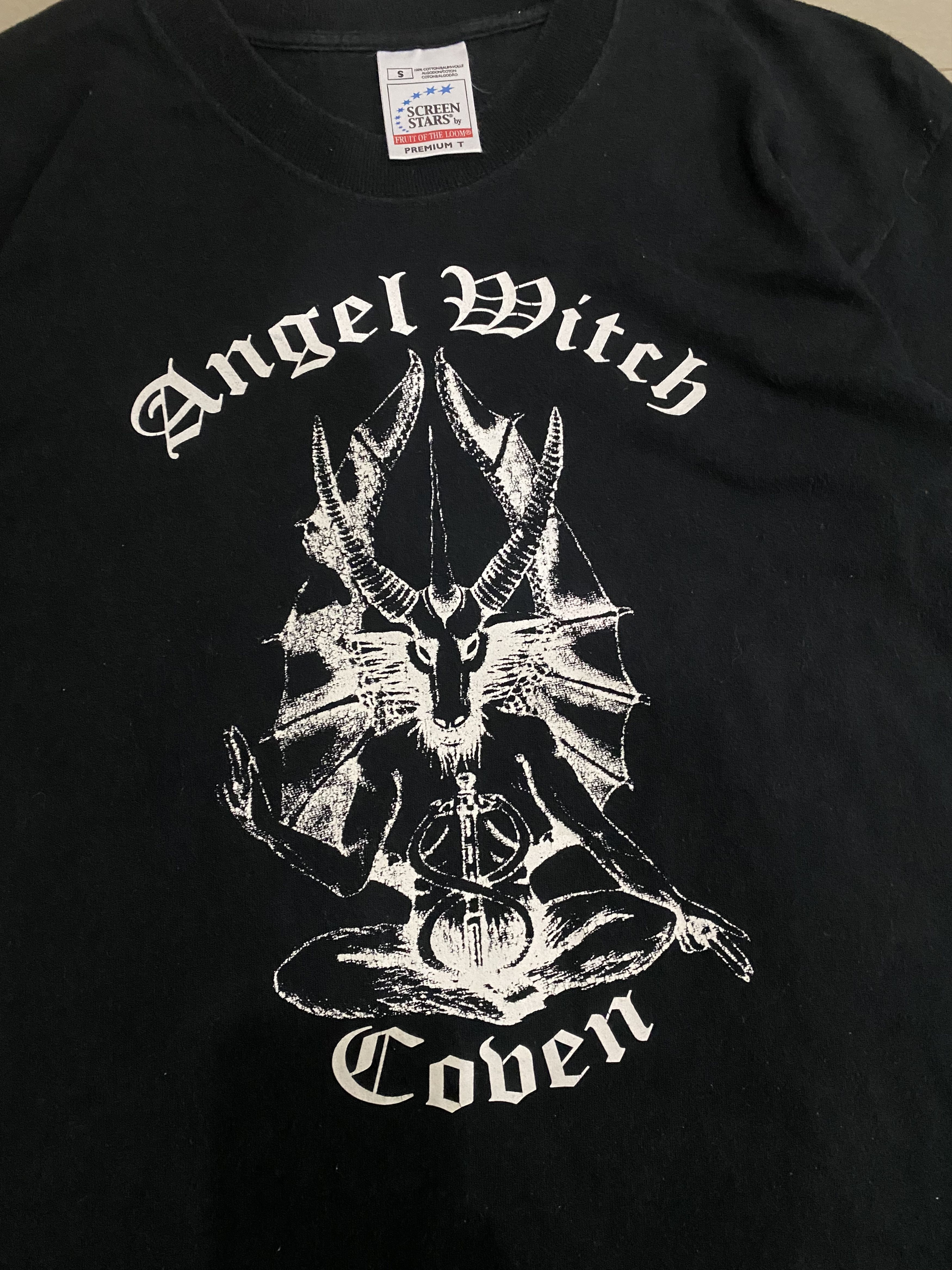 Band Tees 90s Angel Witch Coven (Nwobhm) Matel British Shirt Size US S / EU 44-46 / 1 - 2 Thumbnail
