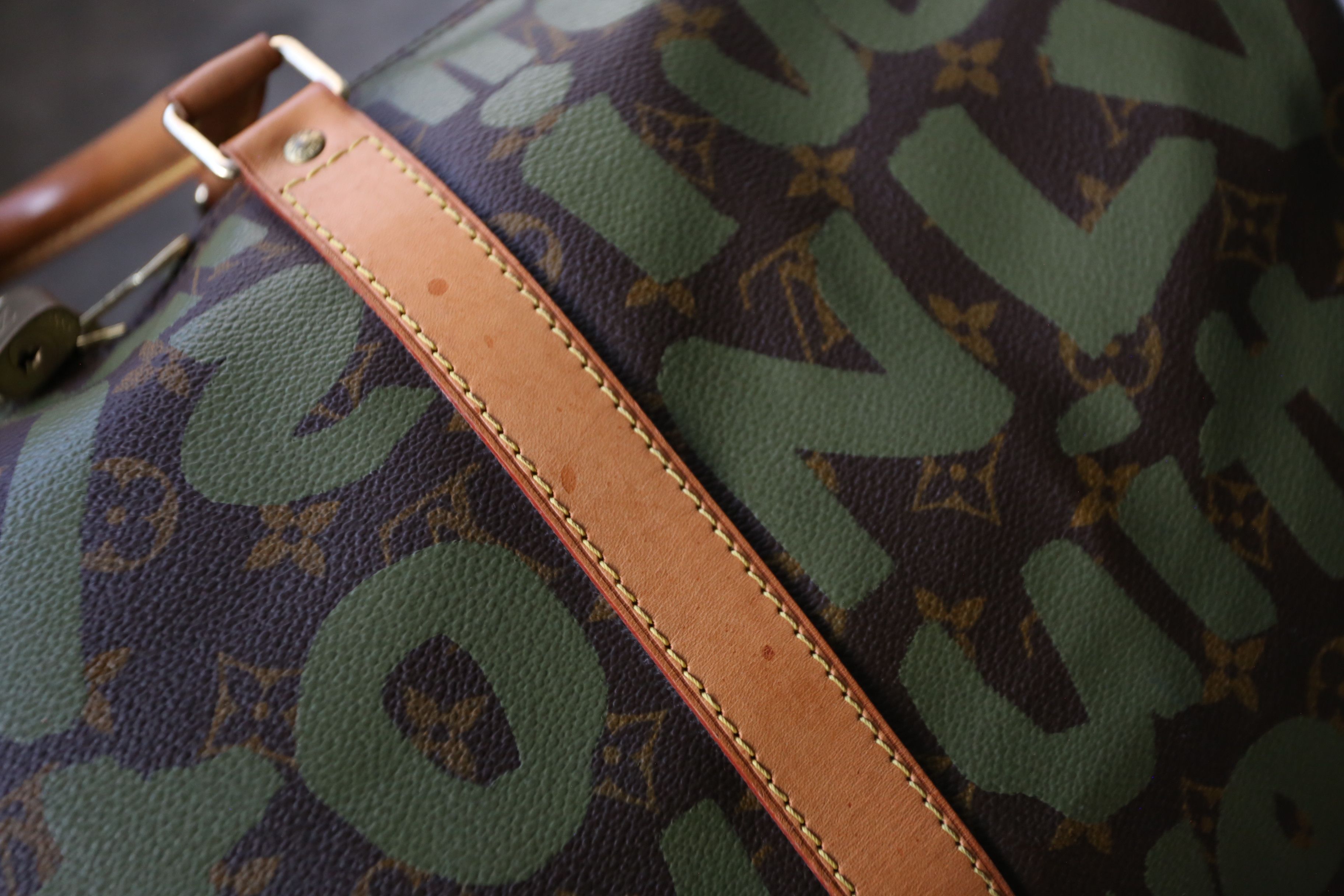 Louis Vuitton × Stephen Sprouse LV - Stephen Sprouse - MJ - S/S 01 - Graffiti Keepall 50 Size ONE SIZE - 14 Thumbnail