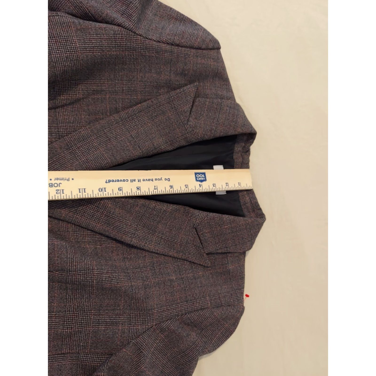 Ann Taylor VINTAGE Womens Ann Taylor Jacket Blazer 10 Gray Size L / US 10 / IT 46 - 5 Thumbnail