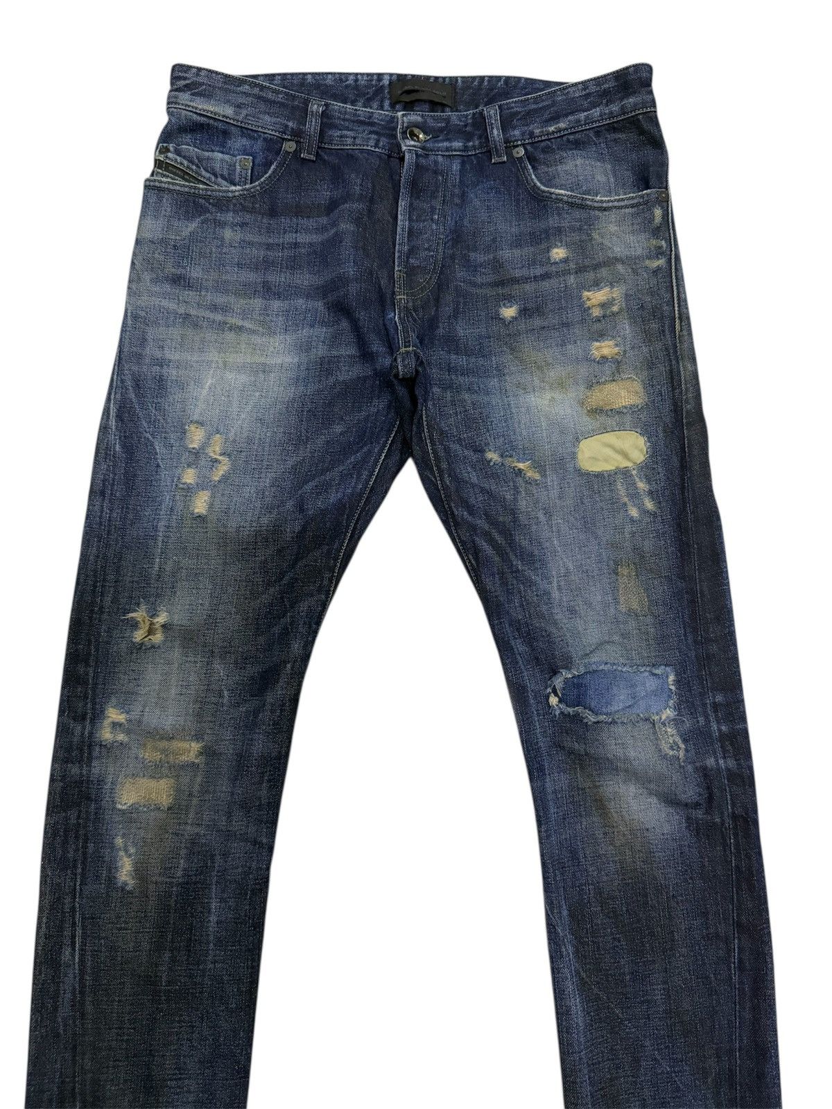 Diesel Black Gold ARCHIVAL ITALY BRAND DIESEL BLACK GOLD DISTRESS DESIGN Size US 34 / EU 50 - 4 Thumbnail