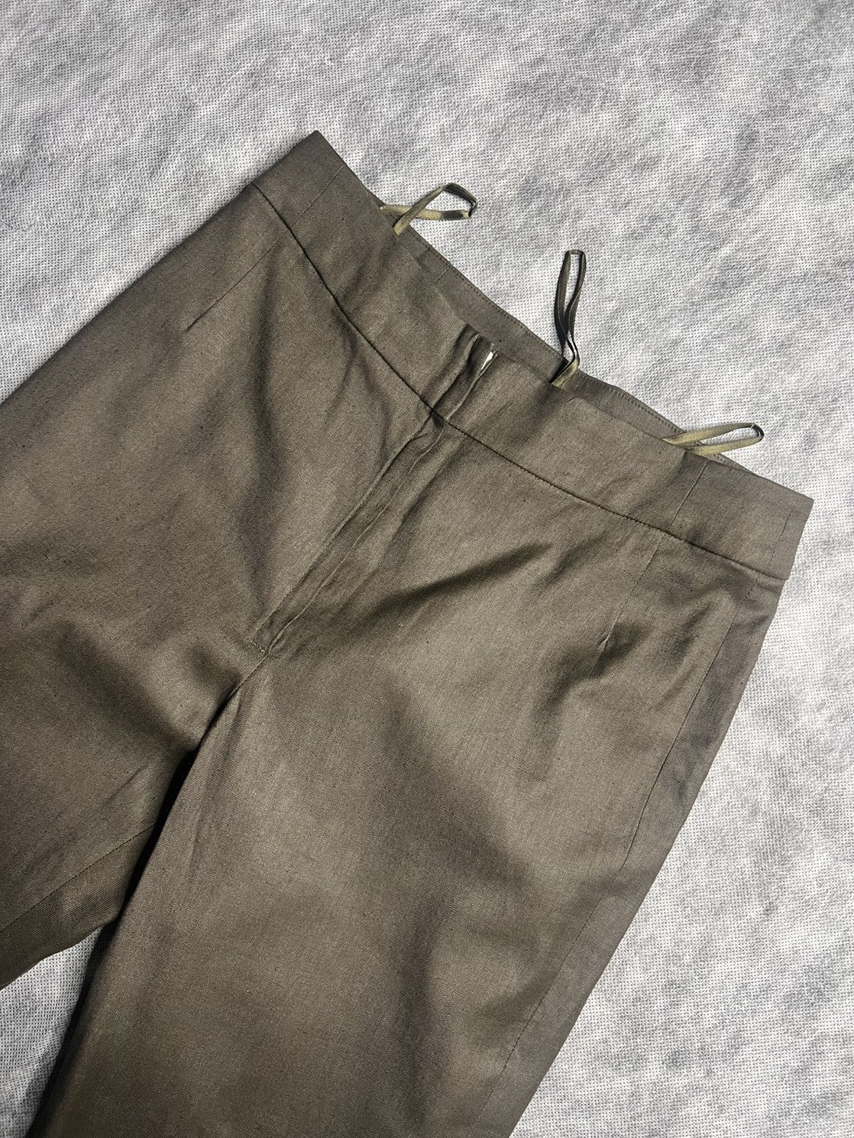 Jil Sander Jil Sander Linen Pants Size 25" / US 0 / IT 36 - 3 Thumbnail