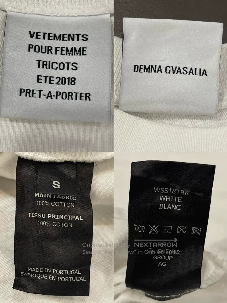 Vetements Vetements short sleeves Size US S / EU 44-46 / 1 - 8 Thumbnail
