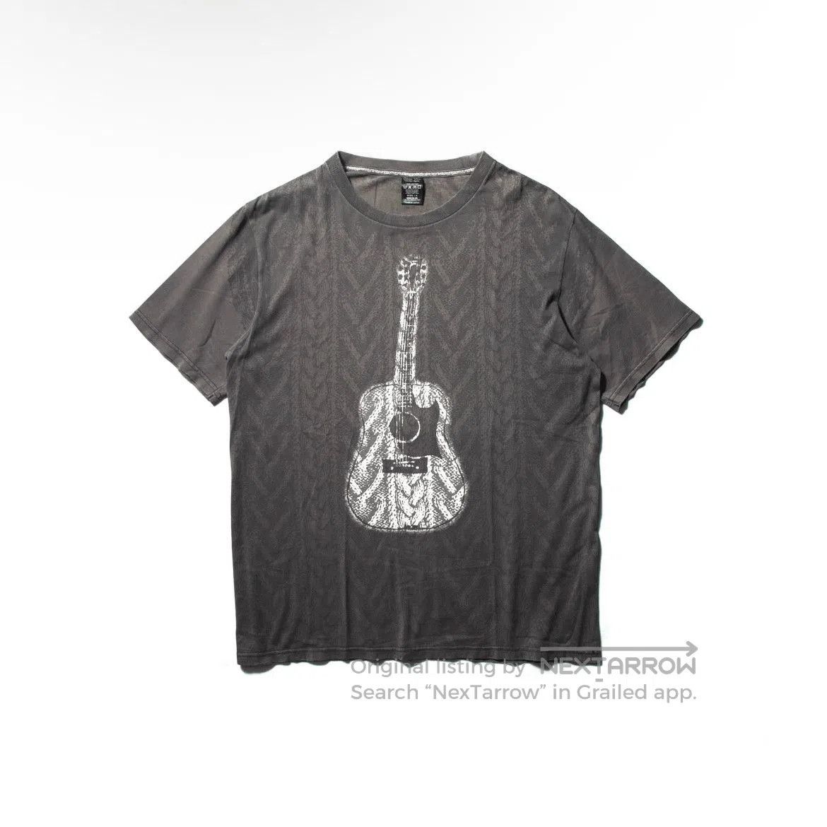 Number (N)ine Sz 4 Number Nine Vintage Guitar Tee. Size US XL / EU 56 / 4 - 1 Thumbnail