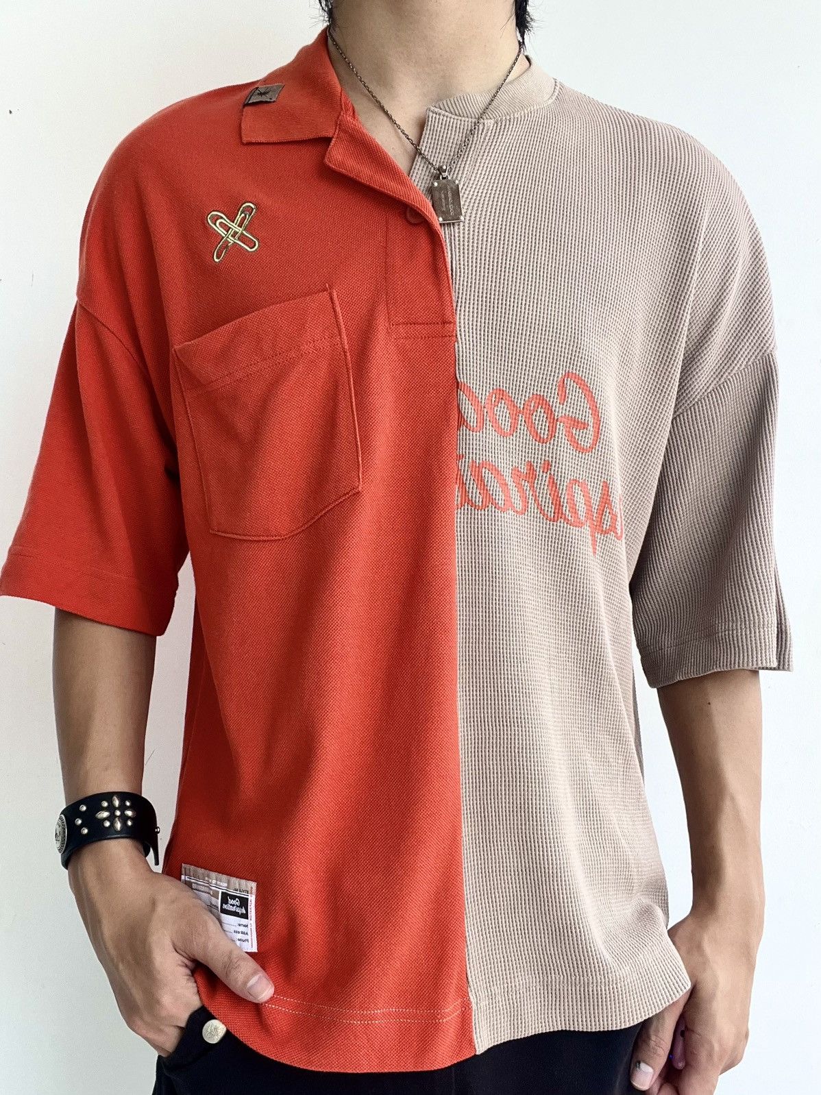 Maison MIHARA YASUHIRO Mihara Yasuhiro Patch Tee Size US L / EU 52-54 / 3 - 1 Thumbnail