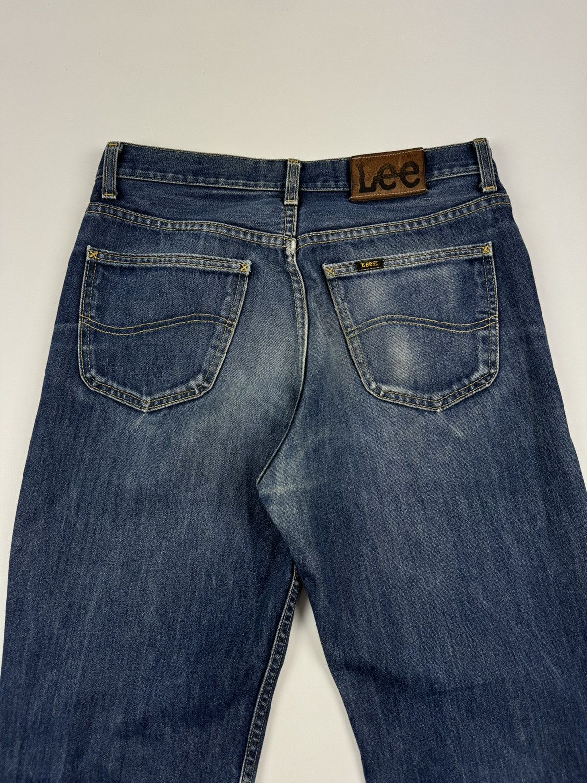 Lee 1990’s Vintage Faded Lee Brooklyn Jeans Pants Size US 34 / EU 50 - 17 Thumbnail