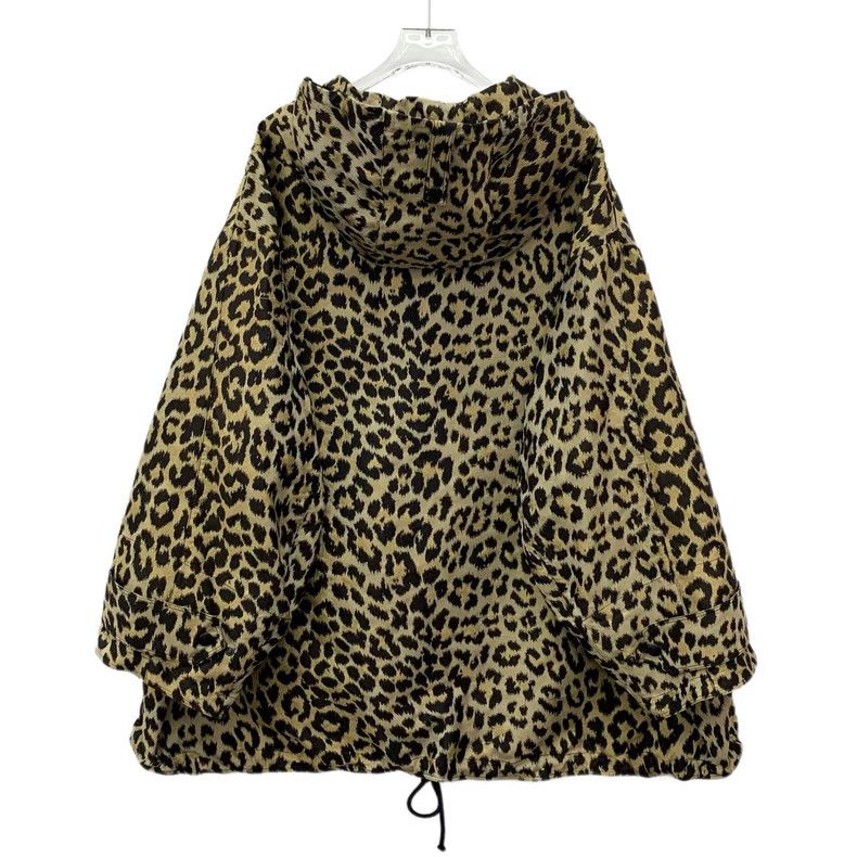 Dior Dior Brown leopard-print hooded drawstring half-zipper long Size US S / EU 44-46 / 1 - 2 Thumbnail