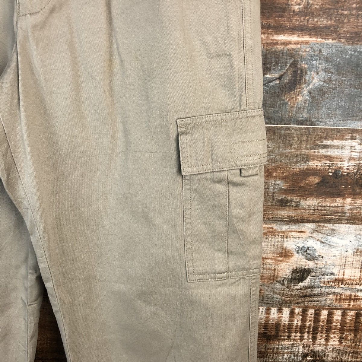 Japanese Brand × Uniqlo DL Uniqlo Brown Cargo Multipocket Pants #C651 Size US 30 / EU 46 - 10 Thumbnail