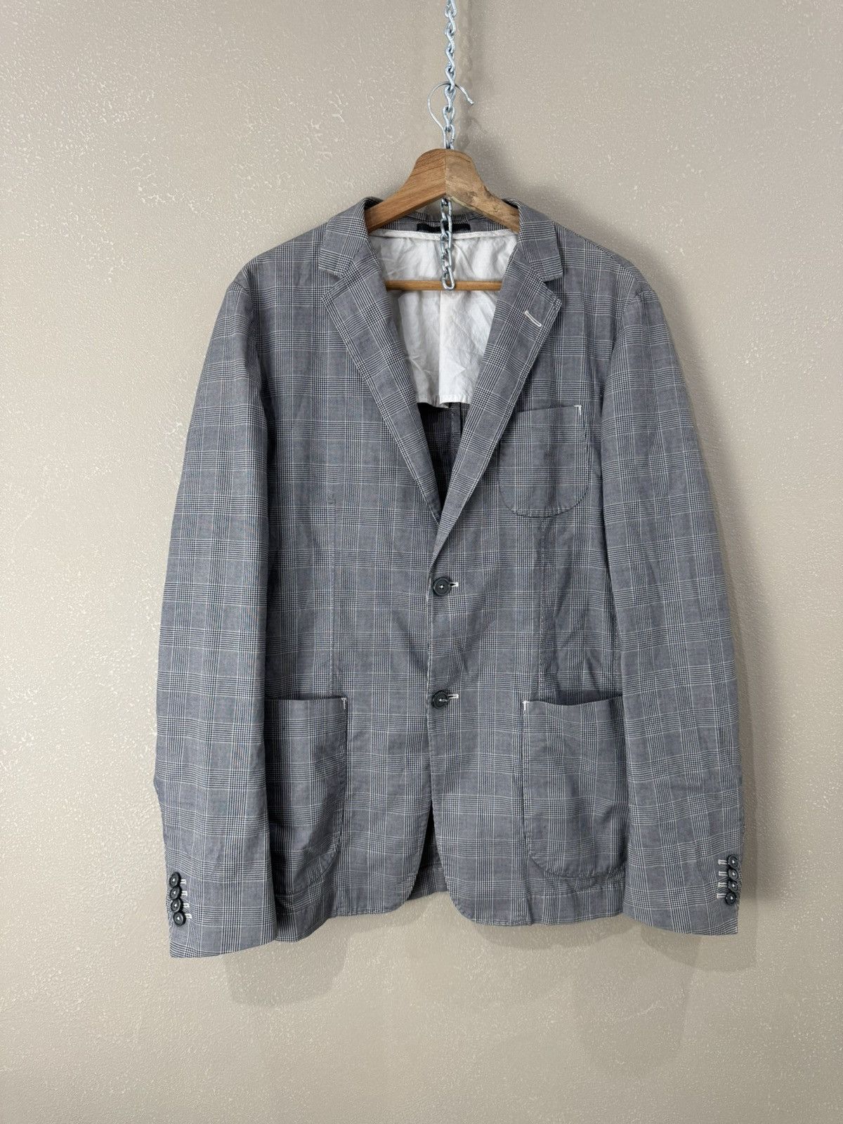 Ermenegildo Zegna Ermenegildo Zegna Blazer single breasted Jacket Size US S / EU 44-46 / 1 - 1 Thumbnail