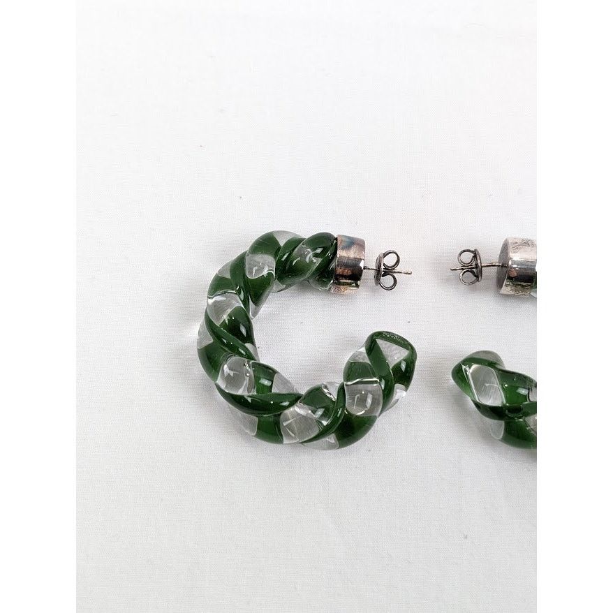 Bottega Veneta o1rshd1 Size: OS / Women's Sterling Silver/Glass Earrings Size ONE SIZE - 3 Thumbnail