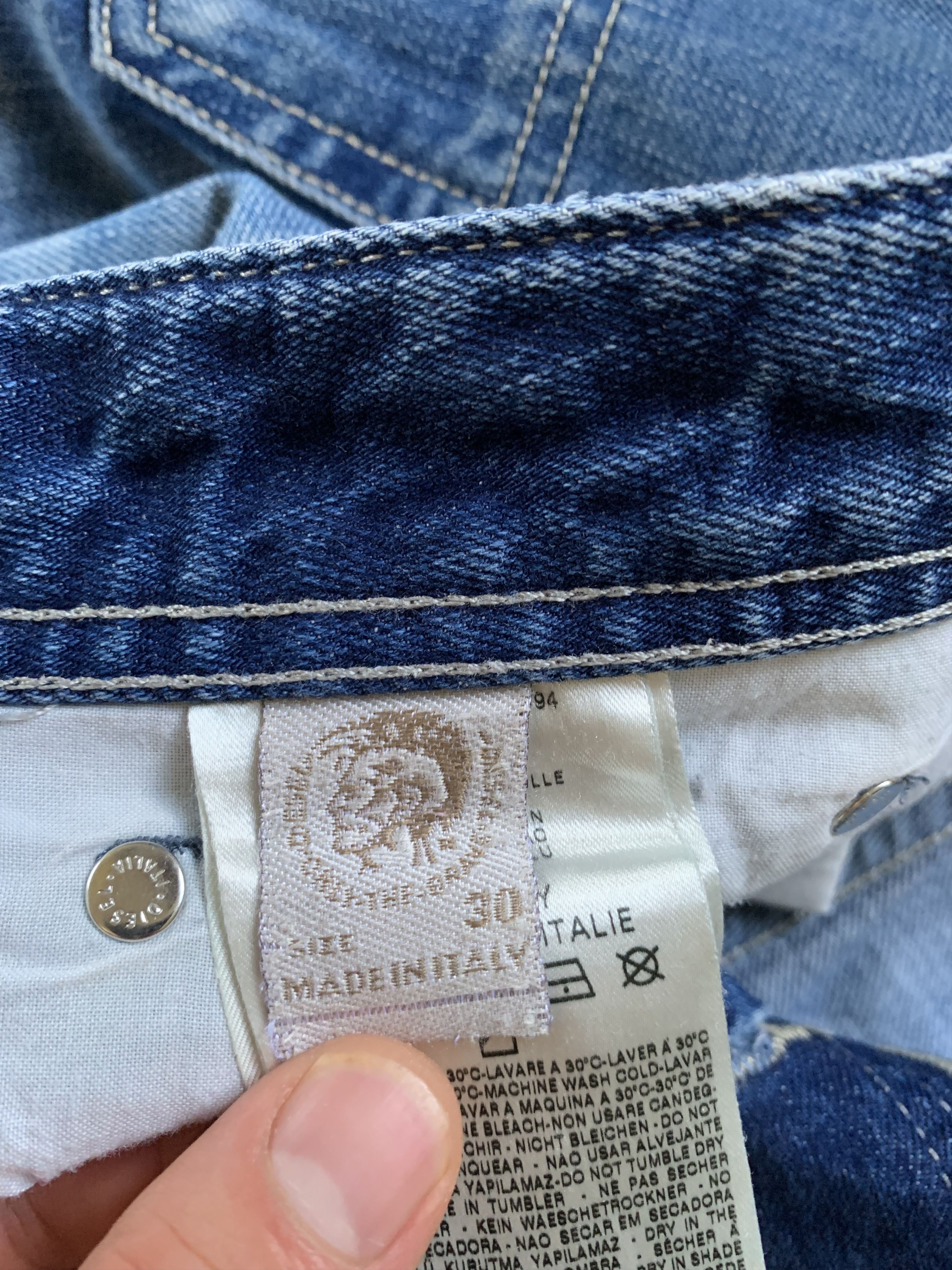 Diesel × Vintage Diesel Viker Regular Straight Vintage Jeans Size US 30 / EU 46 - 9 Thumbnail