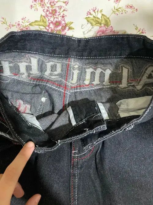 Designer jeans with cool patches Size US 30 / EU 46 - 4 Thumbnail