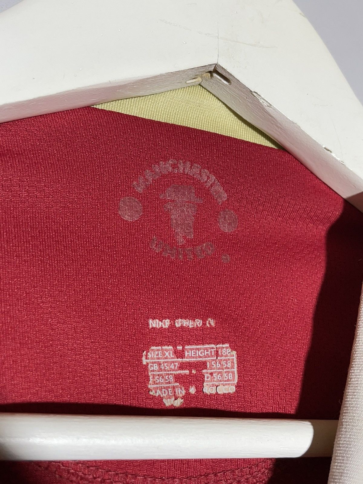 Nike × Vintage #11 Giggs Manchester United 2006/07 Home Y2k Football Shirt Size US XL / EU 56 / 4 - 12 Thumbnail